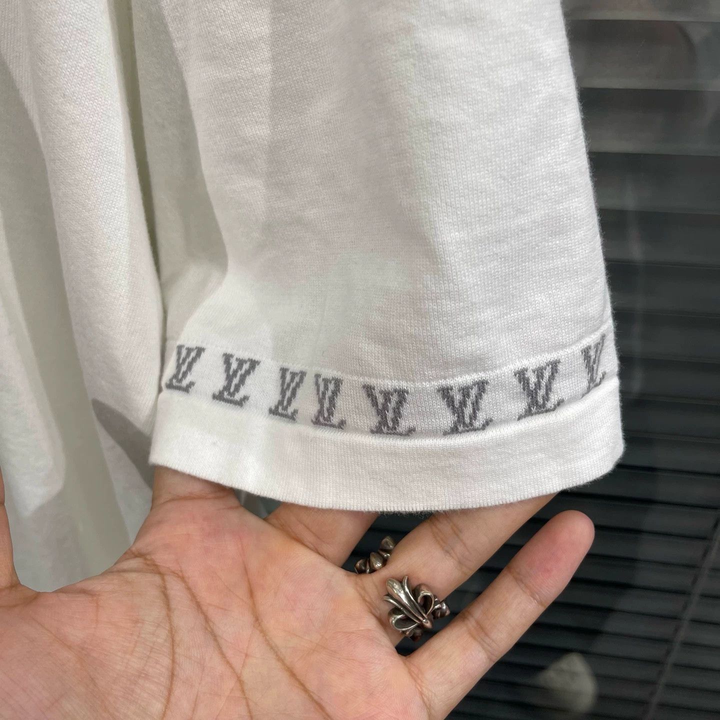 Louis Vuitton White Short-Sleeve Casual Shirt Size US XXL / EU 58 / 5 - 3 Thumbnail