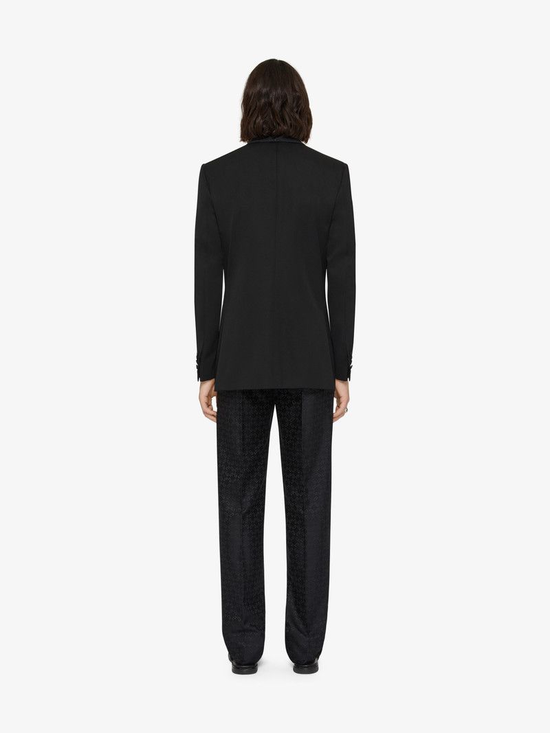 Givenchy o1n1vont0326 Slim Fit Tailored Pants in Black Size US 34 / EU 50 - 3 Thumbnail