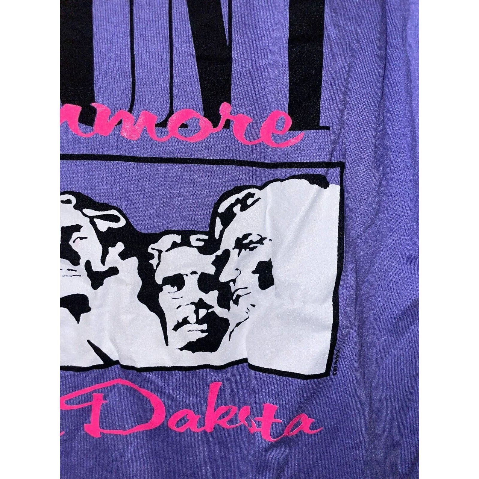 Jerzees Vintage Mount Rushmore Shirt South Dakota Tee 1989 VTG M Size US M / EU 48-50 / 2 - 4 Thumbnail