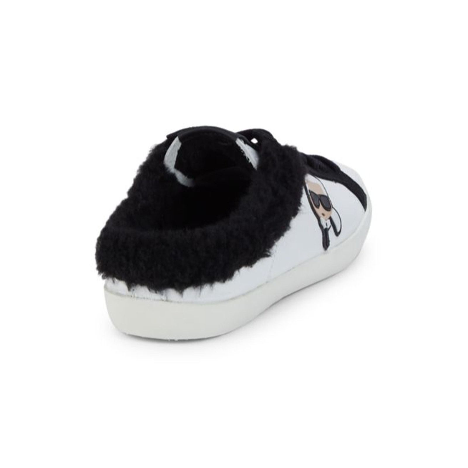 Karl Lagerfeld KARL LAGERFELD Lace-Up Leather m-Backless Sneakers Mule $275 Size US 10.5 / IT 40.5 - 6 Thumbnail