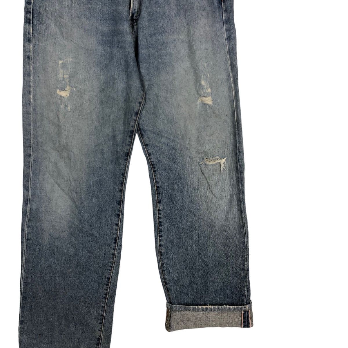 Edwin 🔥90’s VINTAGE SELVEDGES DENIM JEANS EDWIN 505X JAPAN Size US 30 / EU 46 - 10 Thumbnail