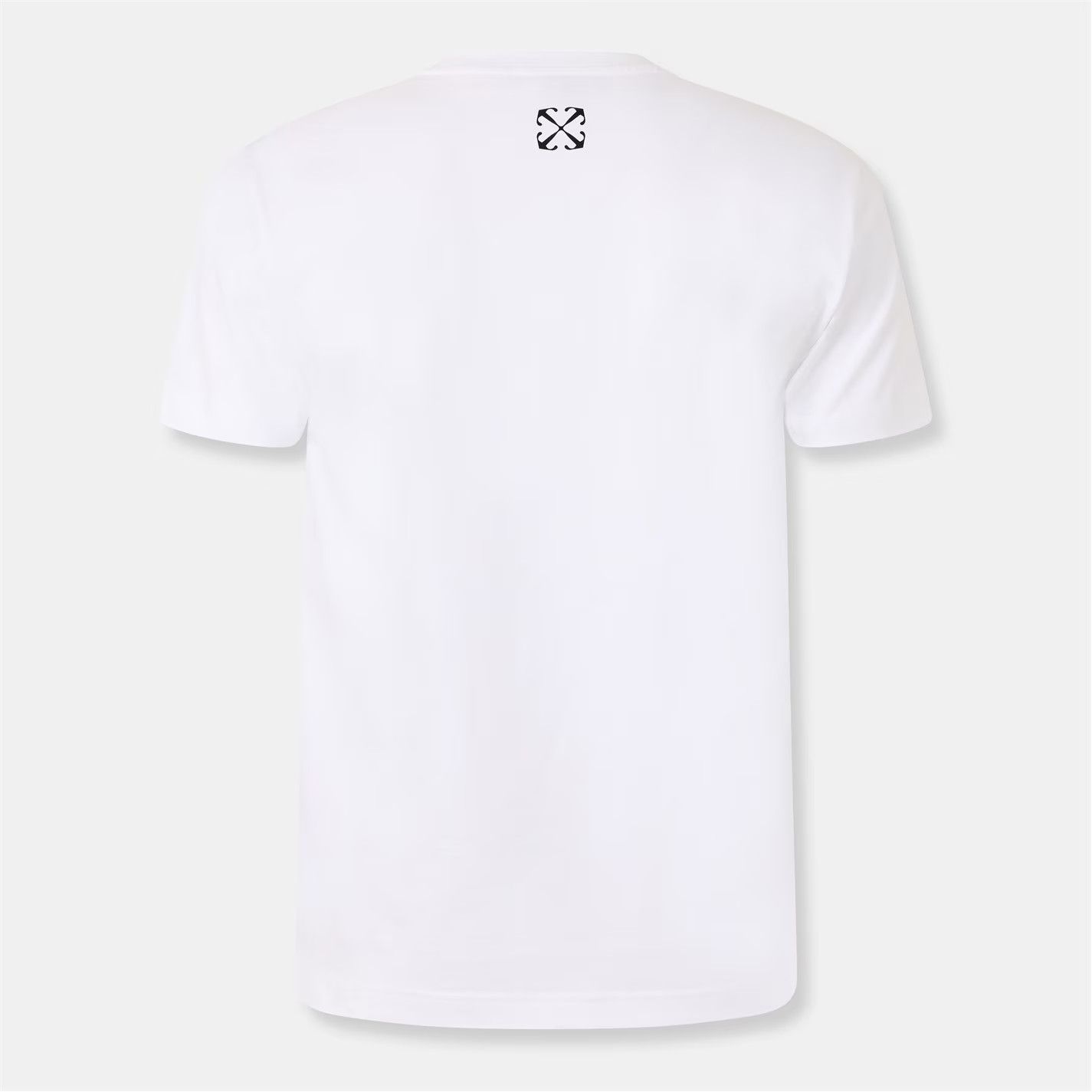 Off-White o1g2r1mq0226 Cryst Croco T-Shirt In White Size US XL / EU 56 / 4 - 2 Thumbnail