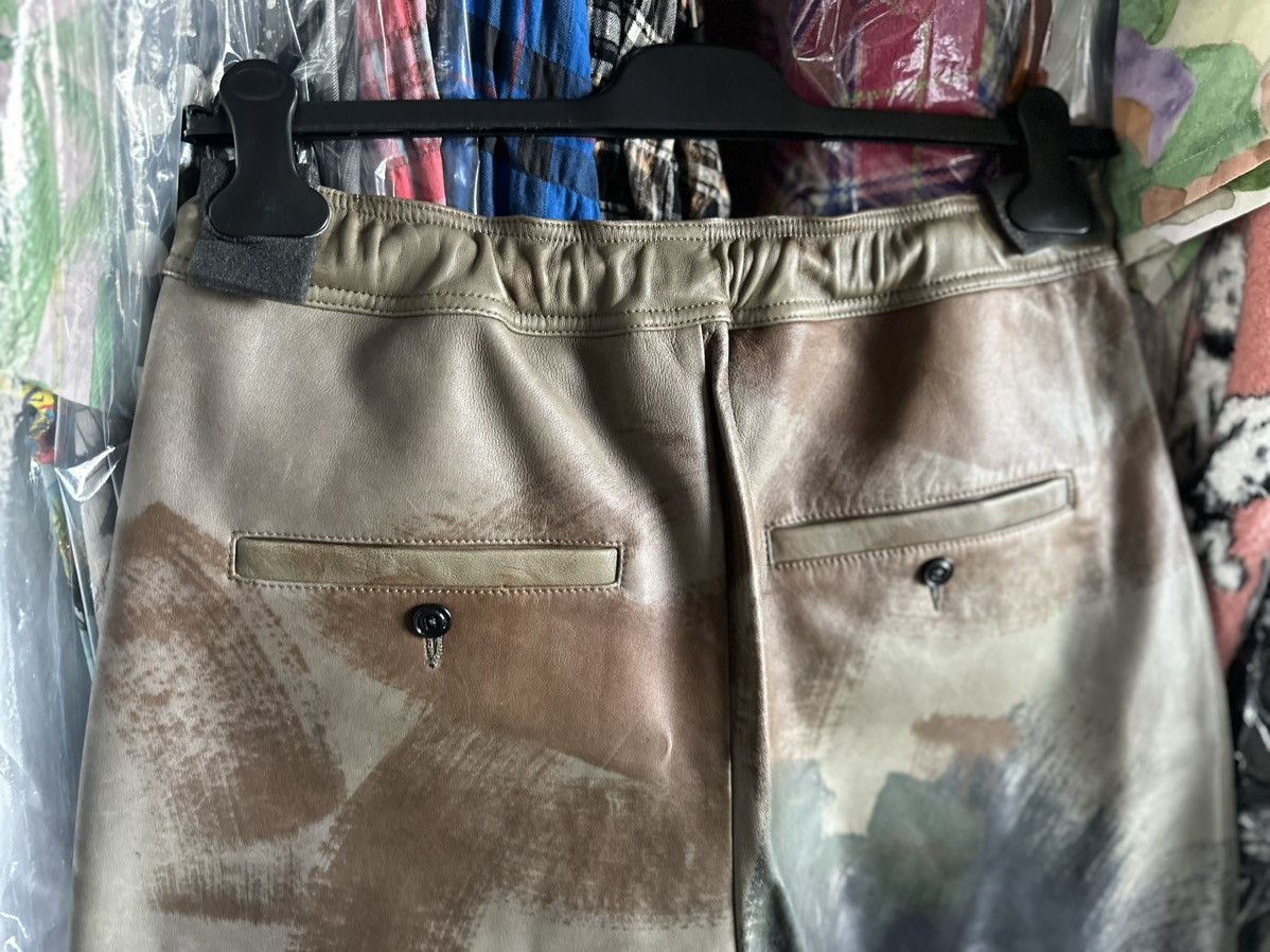 Diesel 🤑🤑🤑 Diesel leather camo sweatpants joggers small jeans pants Size US 30 / EU 46 - 22 Thumbnail