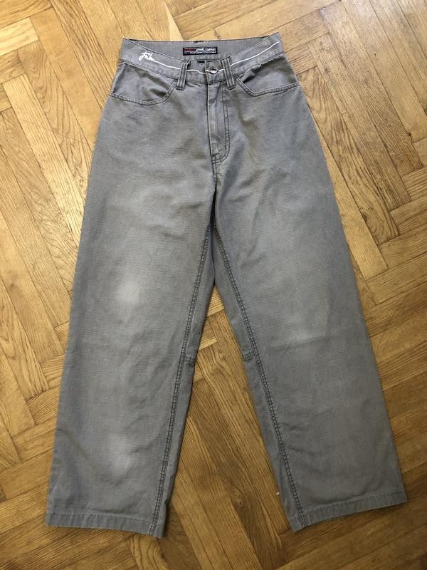 Fubu FUBU jeans, vintage baggy jeans, 90s hip hop skater Y2K 28 Size US 28 / EU 44 - 2 Thumbnail