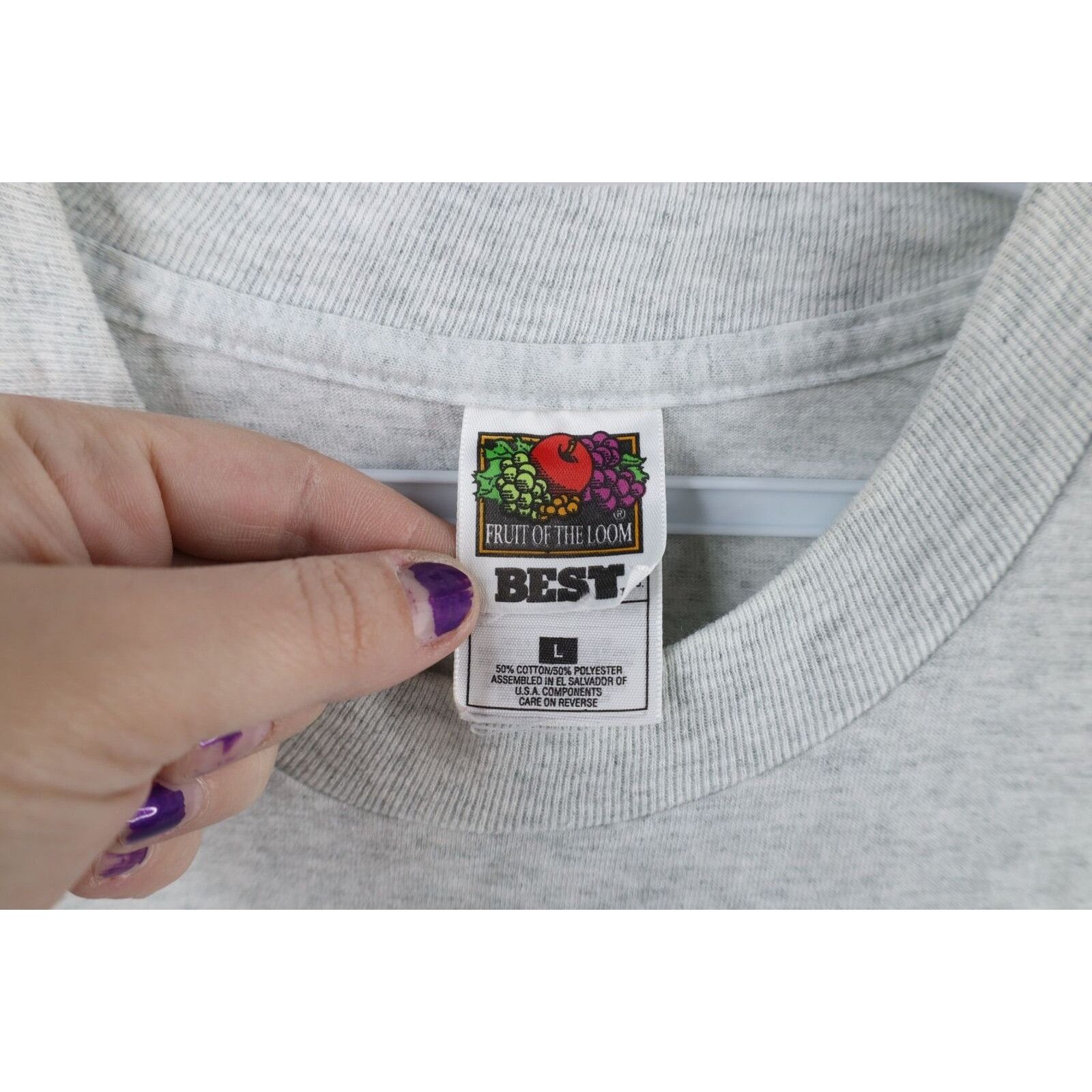 Vintage Vintage 90s Streetwear Spell Out Gang Resistance T-Shirt Size US L / EU 52-54 / 3 - 5 Thumbnail