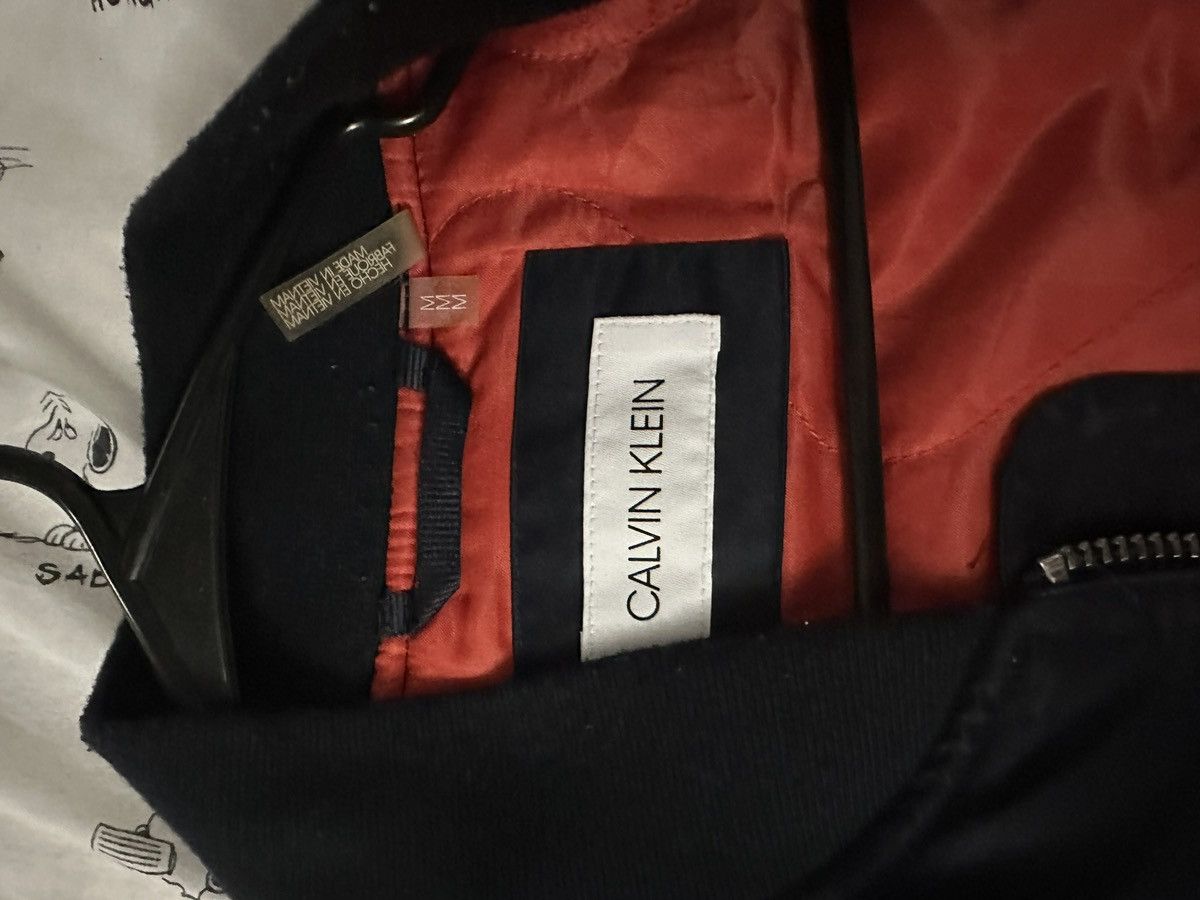Calvin Klein Calvin Klein CK Navy Blue Bomber Jacket Size US M / EU 48-50 / 2 - 3 Thumbnail