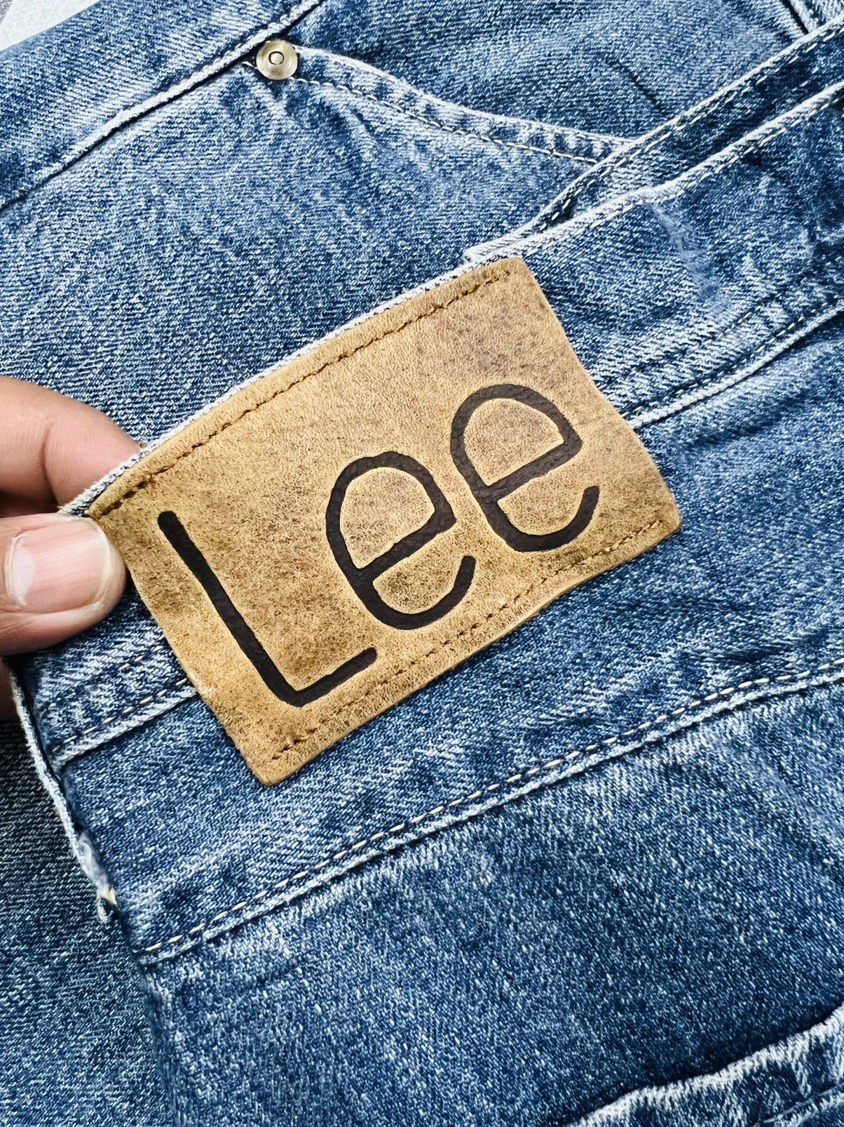 Lee × Vintage Vintage Lee Union Made Sanforized Denim Size US 32 / EU 48 - 12 Thumbnail