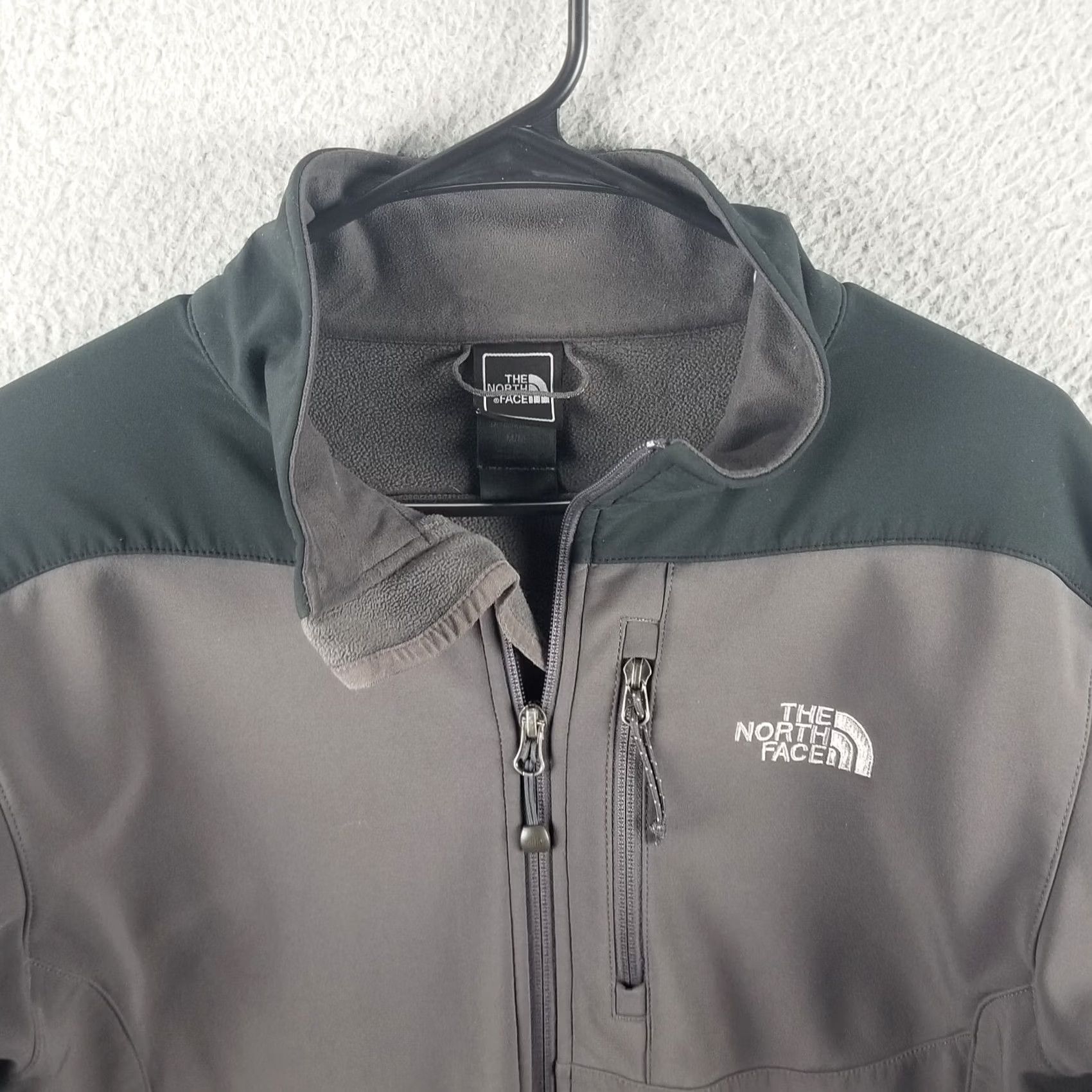 The North Face The North Face Jacket Men Medium APEX Bionic Softshell Black Gray Colorblock Zip Size US M / EU 48-50 / 2 - 3 Thumbnail