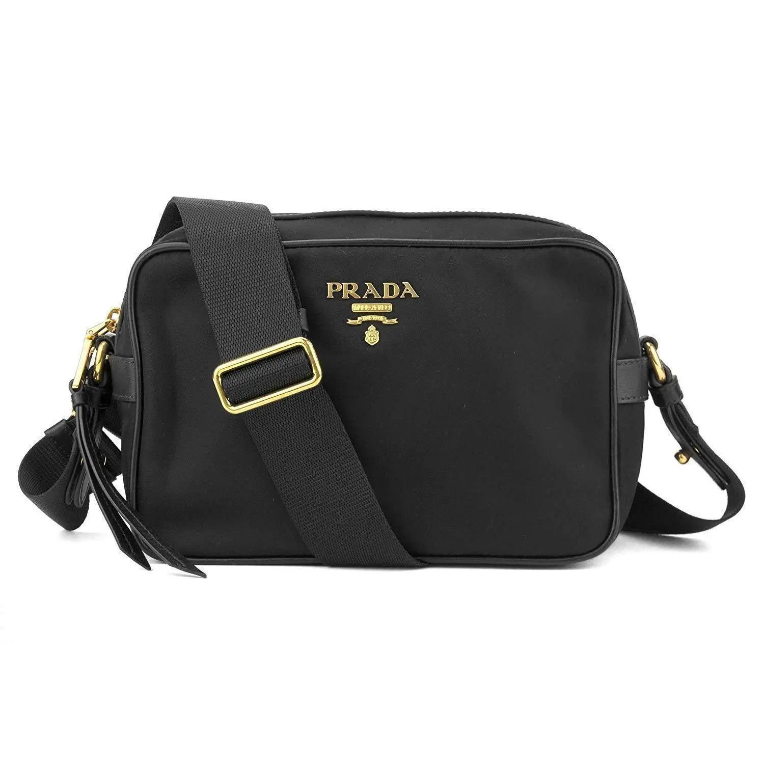 Prada o1srvl11e0624 Size: OS / Shoulder Bag in Black Size ONE SIZE - 1 Thumbnail