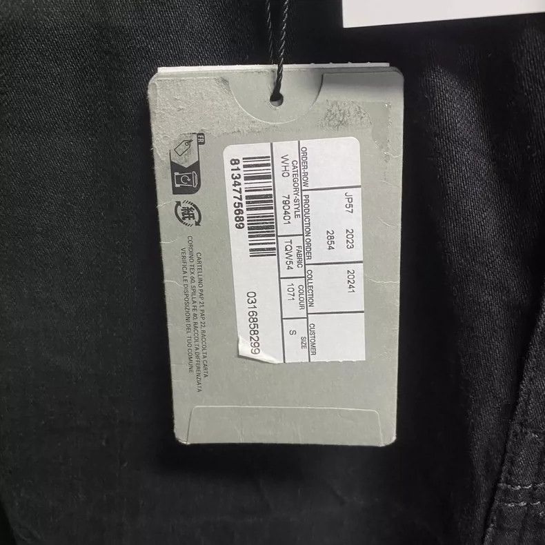 Balenciaga Balenciaga size S Black Leather Brand Wide Leg Jeans Size US 26 / EU 42 - 4 Thumbnail