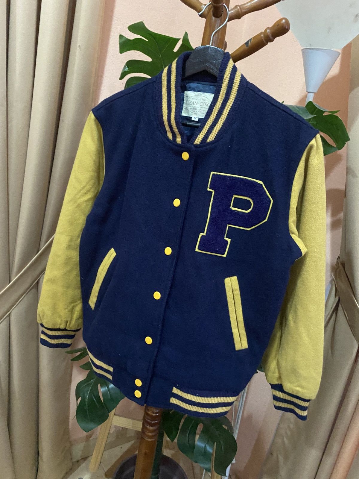 Other VINTAGE JEAN COX VARSITY JACKET Size US M / EU 48-50 / 2 - 2 Thumbnail