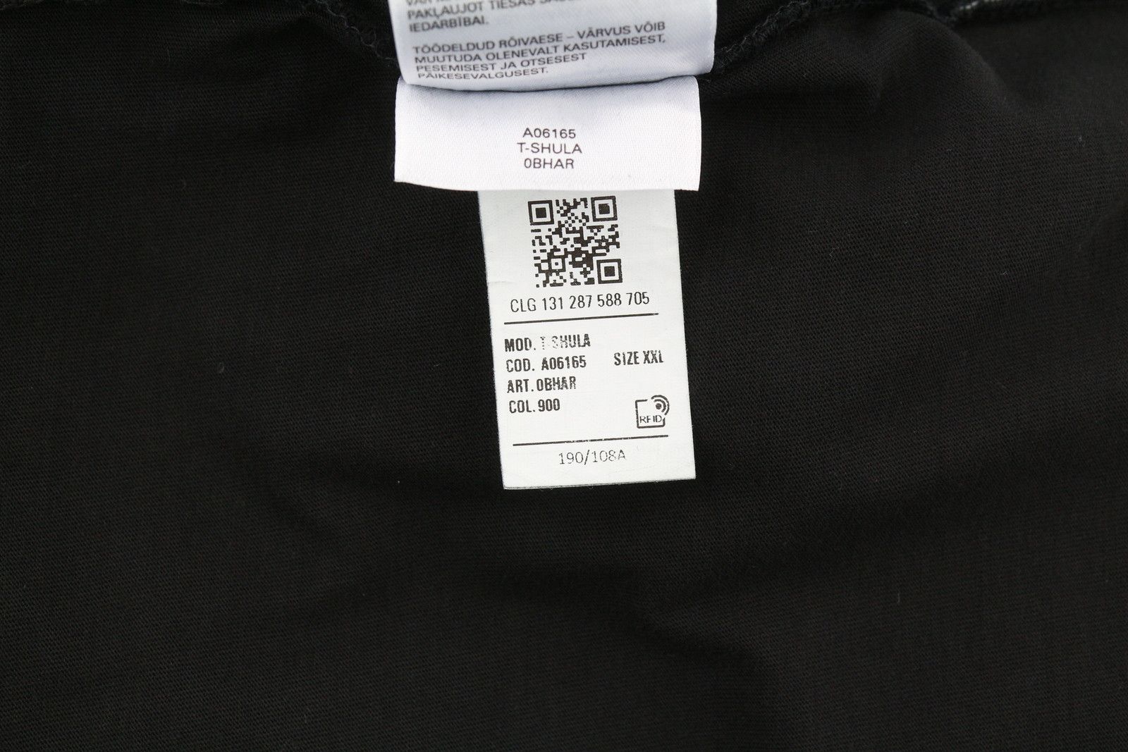 Diesel T-SHULA 2XL Black d Crew Collar Tricot T-Shirt 85141 Size US XXL / EU 58 / 5 - 10 Thumbnail