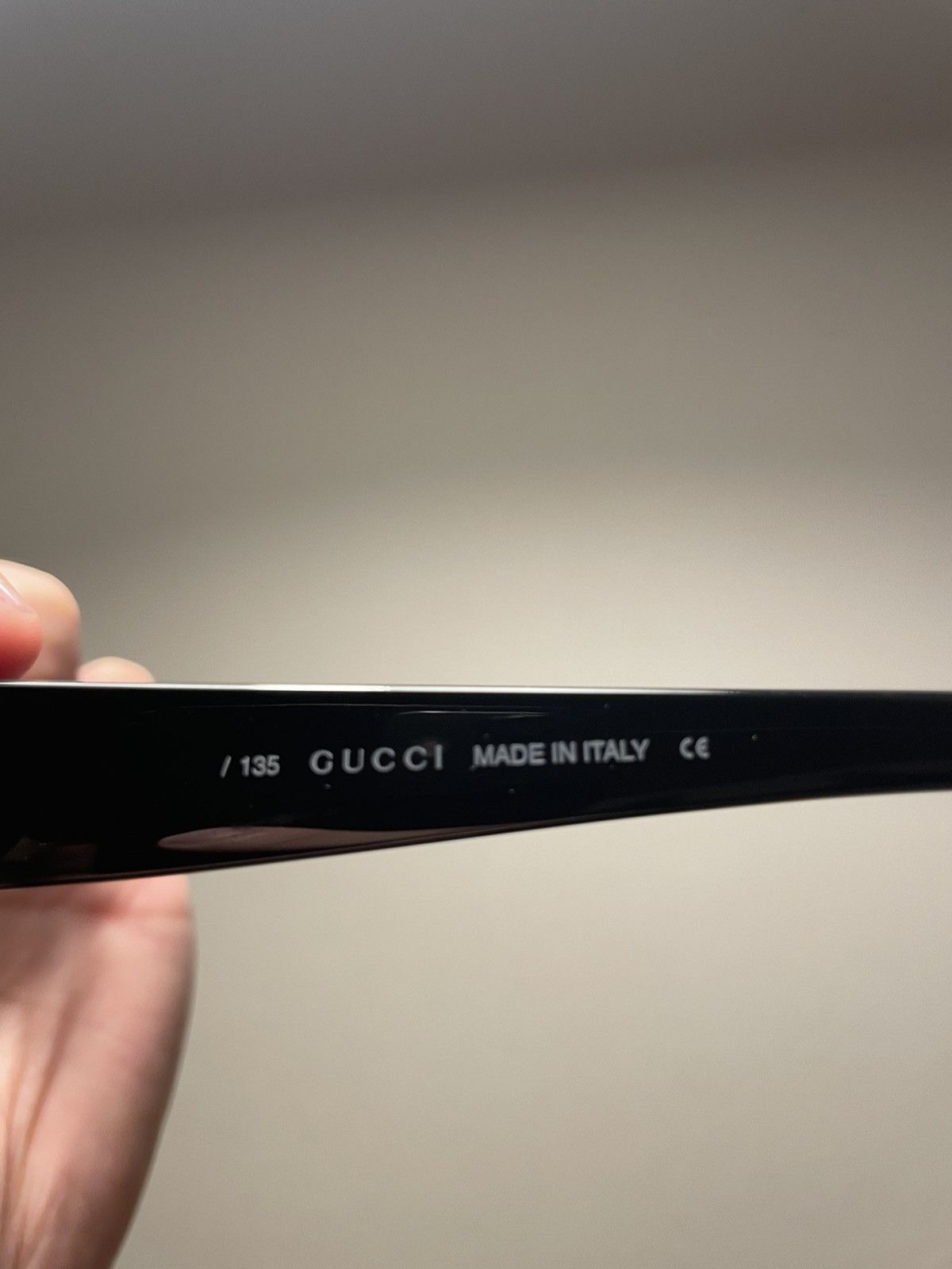 Gucci GUCCI CLEAR BLACK SUNGLASSES Size ONE SIZE - 3 Thumbnail