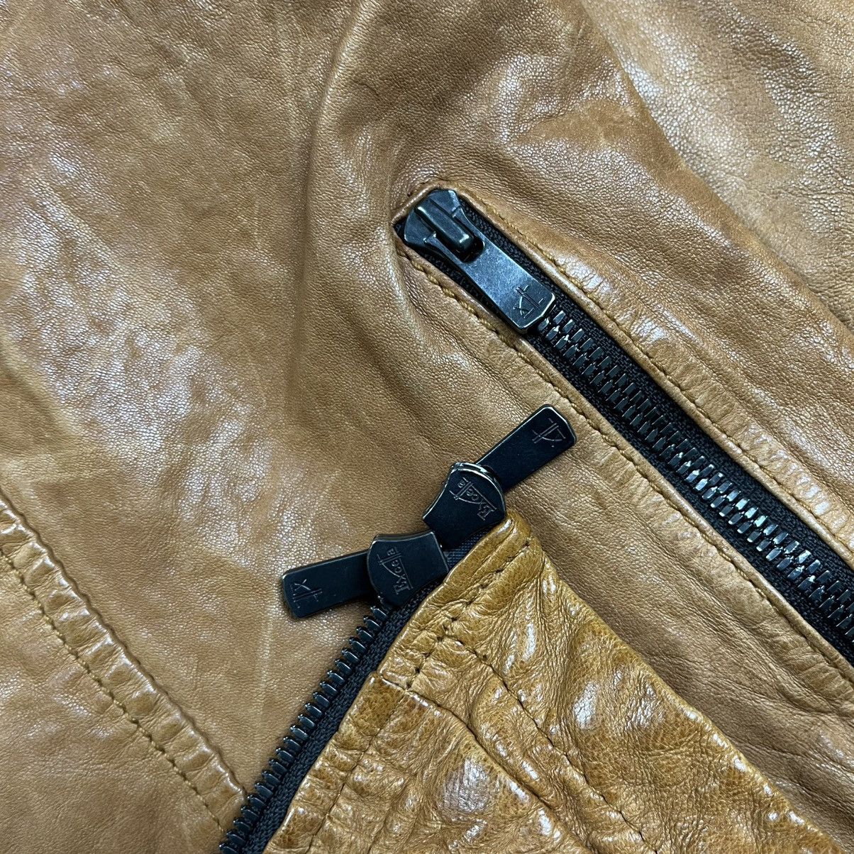 Isamu Katayama Backlash Cathy Jane wrinkled leather jacket double zipper Size US M / EU 48-50 / 2 - 7 Thumbnail