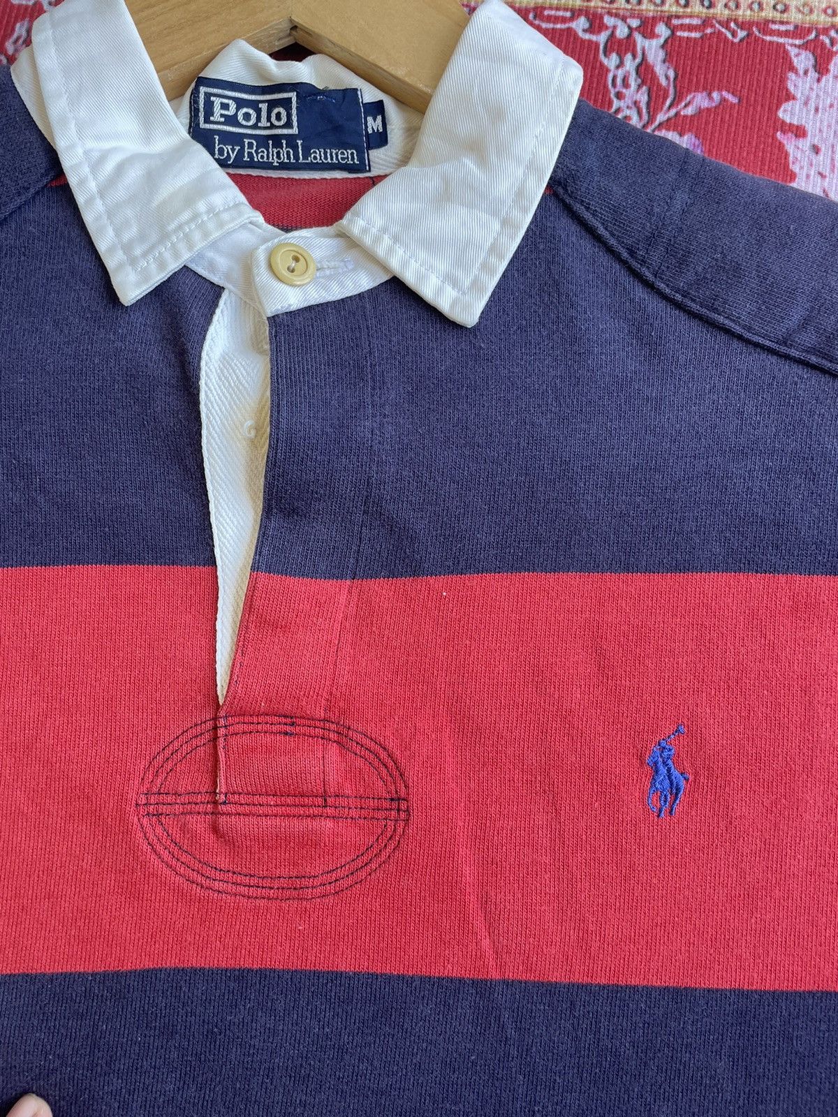 Polo Ralph Lauren Polo Ralph Lauren Rugby Shirt Size US M / EU 48-50 / 2 - 3 Thumbnail