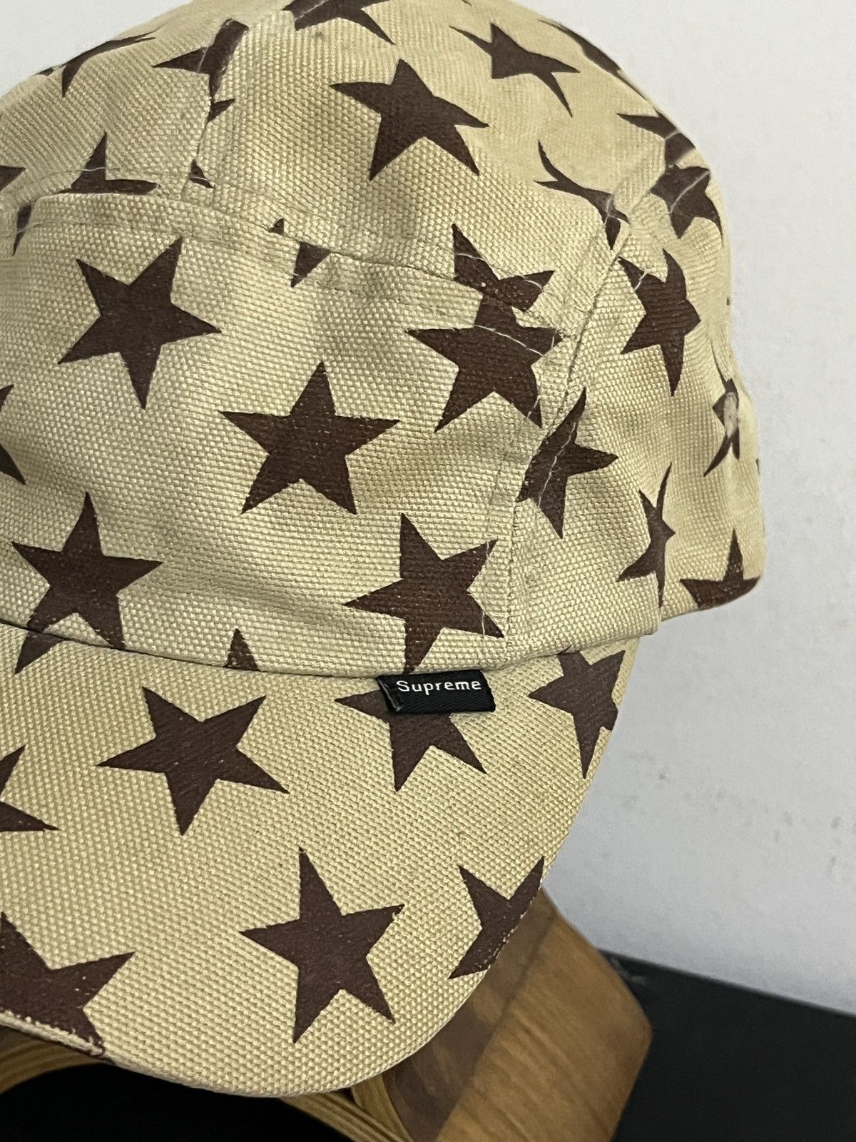 Supreme Rare Vintage 2000 OG Supreme Star 5 Panel Camp Cap Size ONE SIZE - 5 Thumbnail