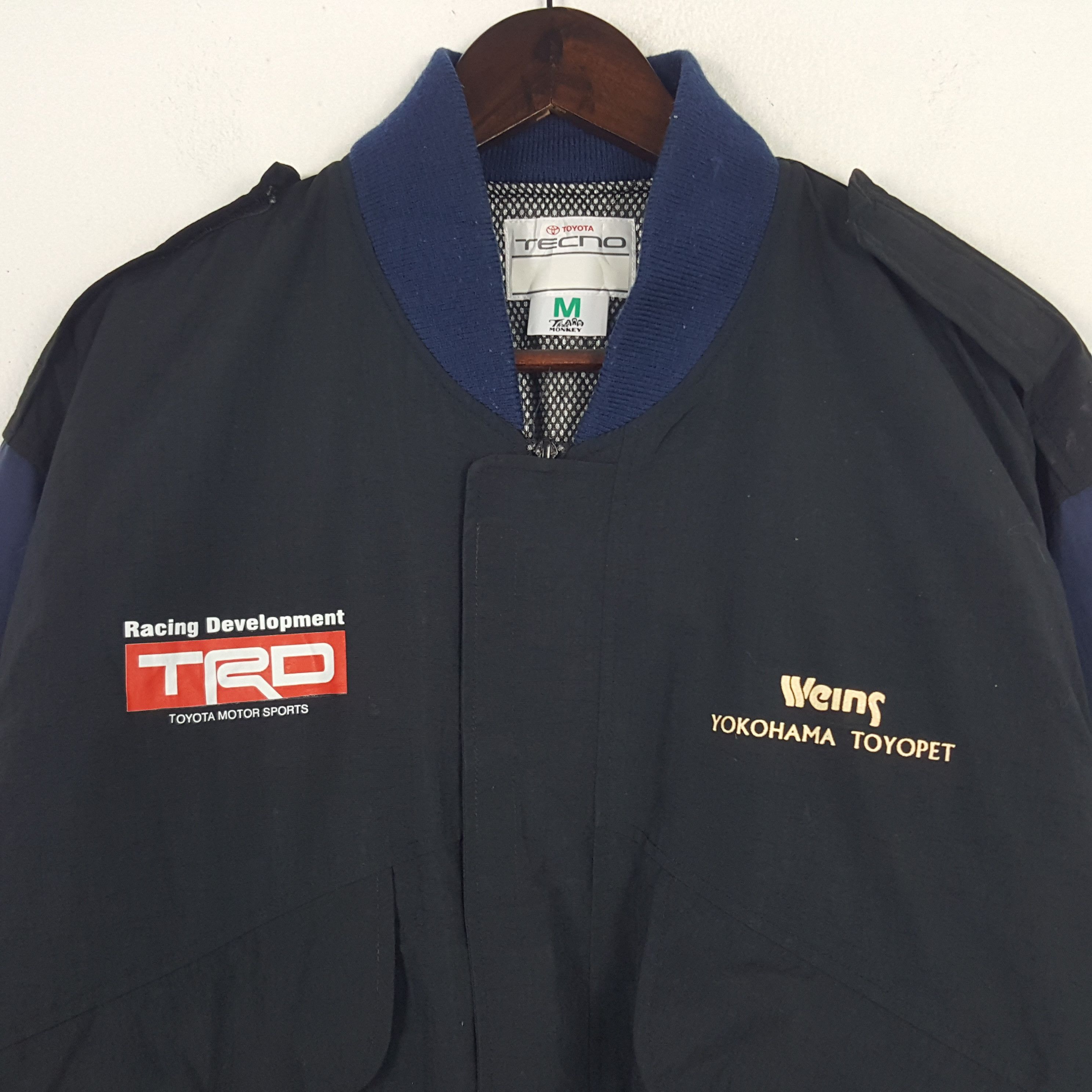 Japanese Brand × Vintage Vintage TRD Racing Development Custom Art Logo Bomber Jacket Size US M / EU 48-50 / 2 - 3 Thumbnail