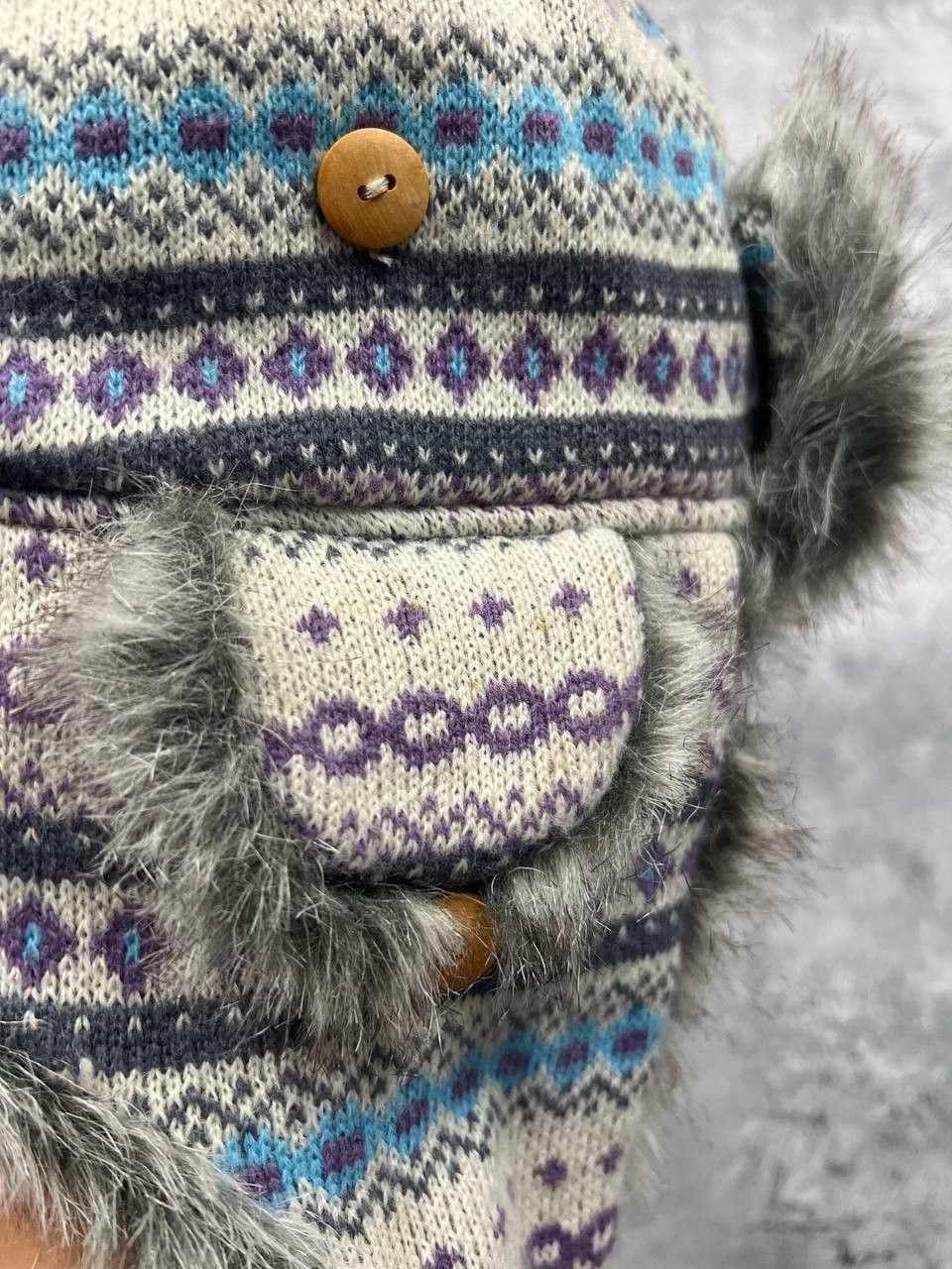 Vintage Vintage Ushanka Hat Mohair Fuzzy Fur Japanese 90S Size ONE SIZE - 10 Thumbnail