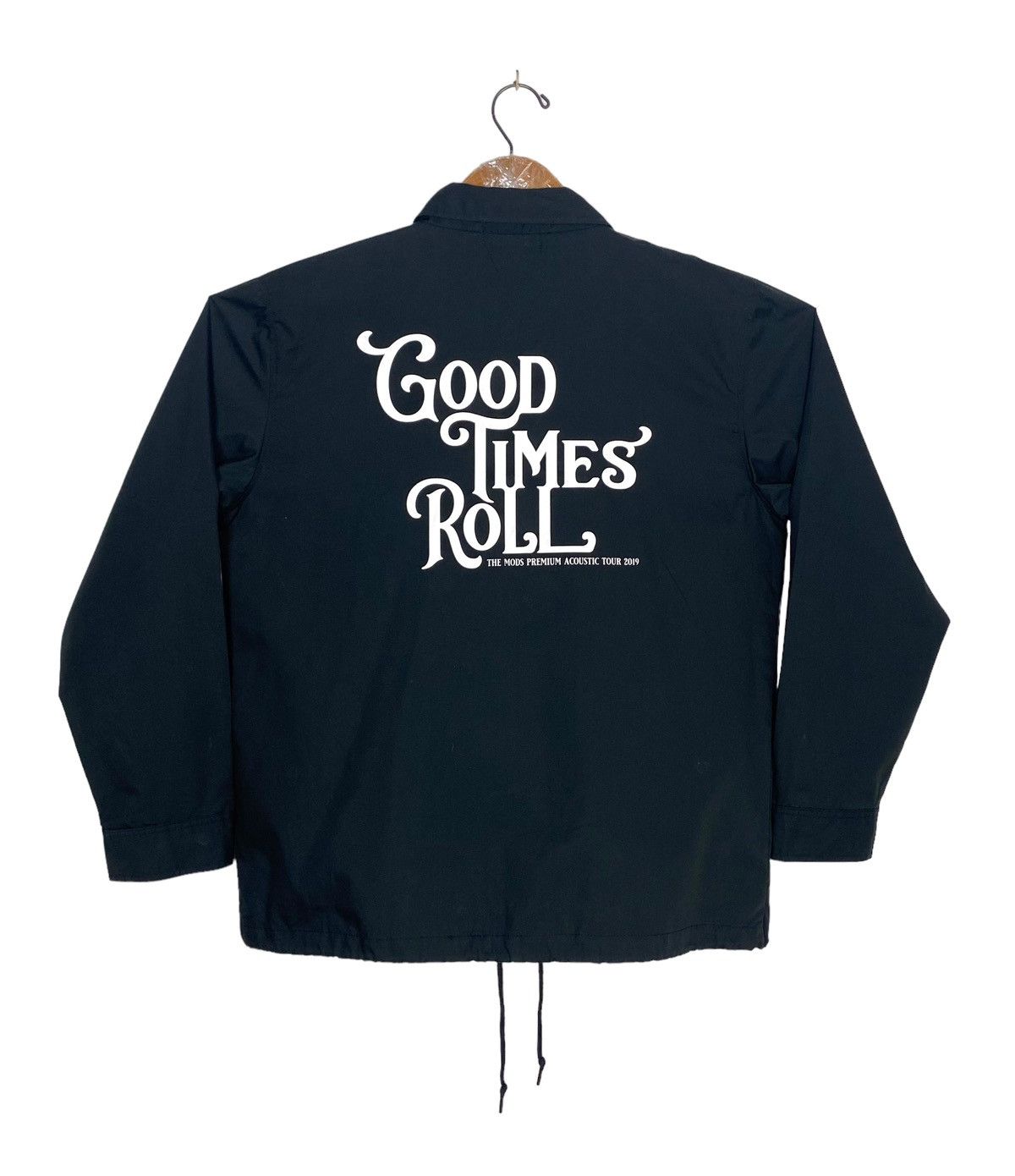 Vintage The Mods Good Times Roll Acoustic Tour 2019 Coach Jacket Size US M / EU 48-50 / 2 - 1 Thumbnail