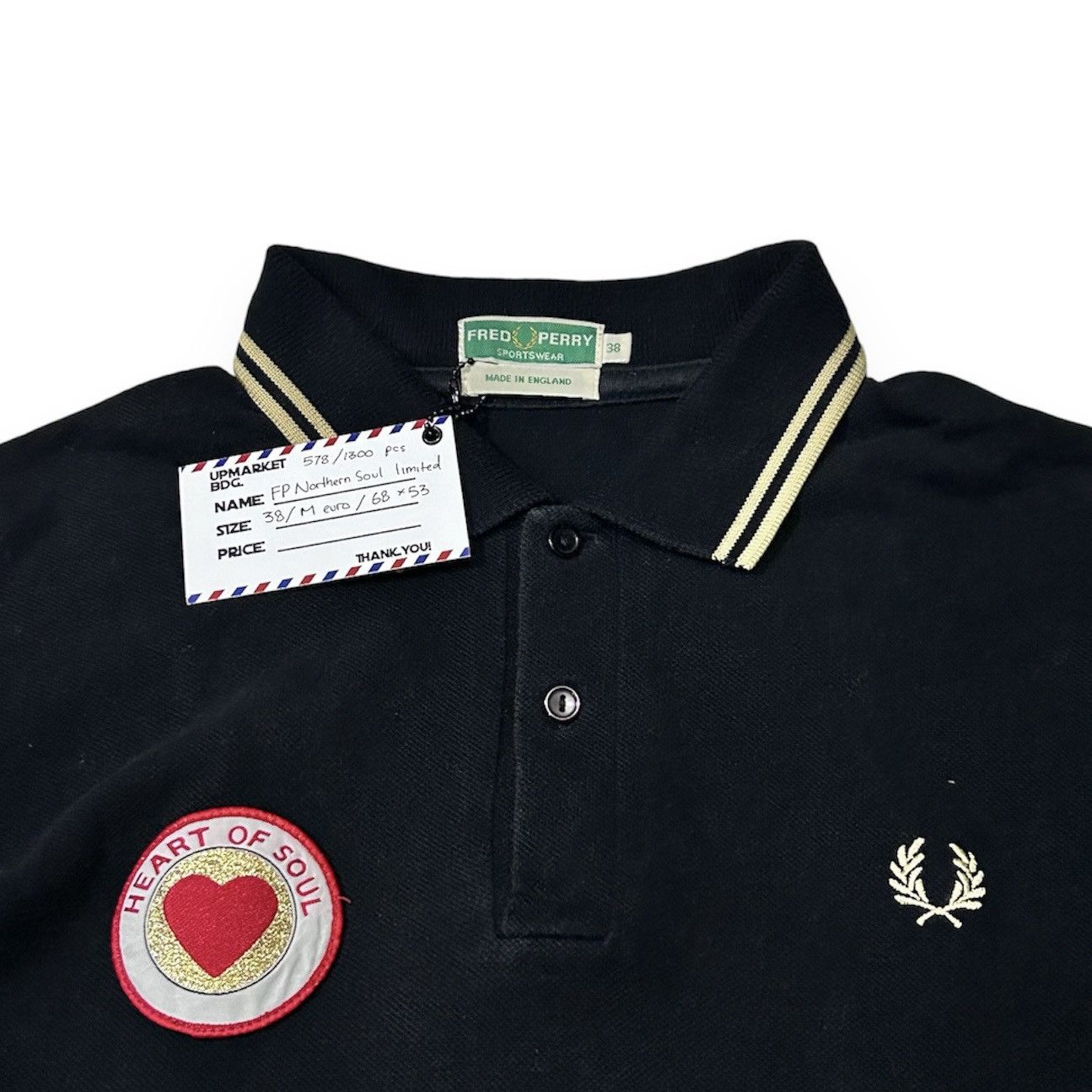 Fred Perry FRED PERRY Twisted Wheel Limited Copies Made in England Size US M / EU 48-50 / 2 - 1 Thumbnail