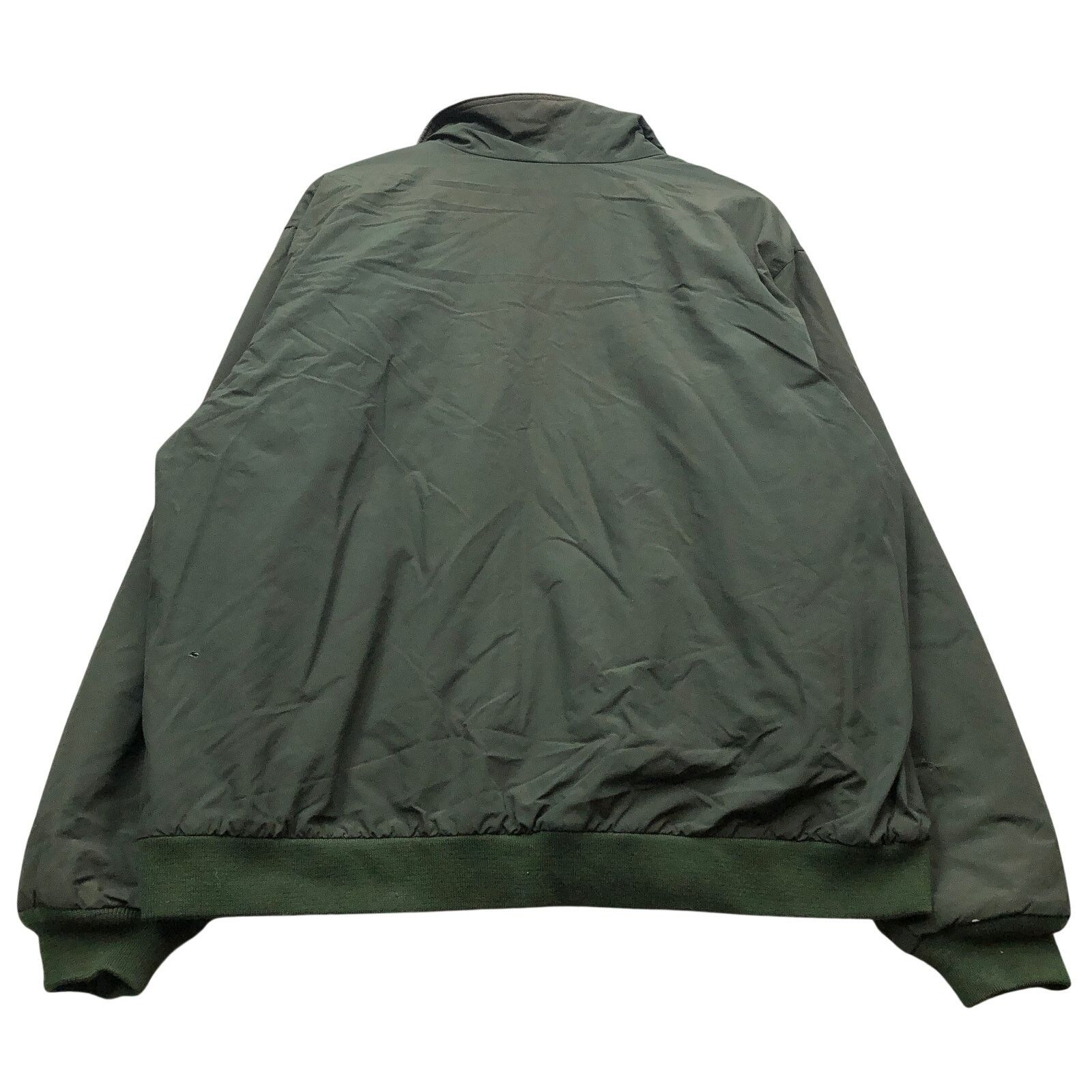 L.L. Bean LL Bean Fleece Lined Nylon Warm Up Jacket Men XL Green Wind Size US XL / EU 56 / 4 - 2 Thumbnail