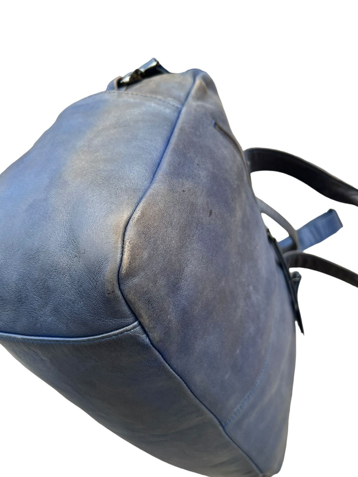 Leather Naterra Distress Sun Fade Patina Leather 2 Way Travel Bag Size ONE SIZE - 10 Thumbnail