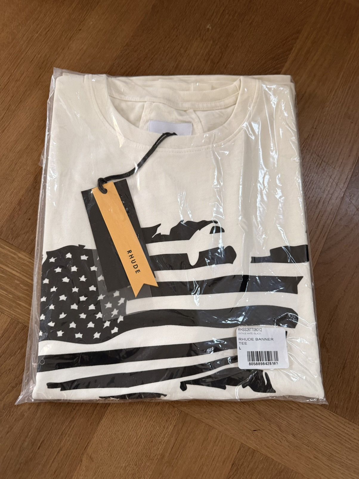 Rhude Rhude Banner Tshirt SS26 Size US L / EU 52-54 / 3 - 2 Thumbnail