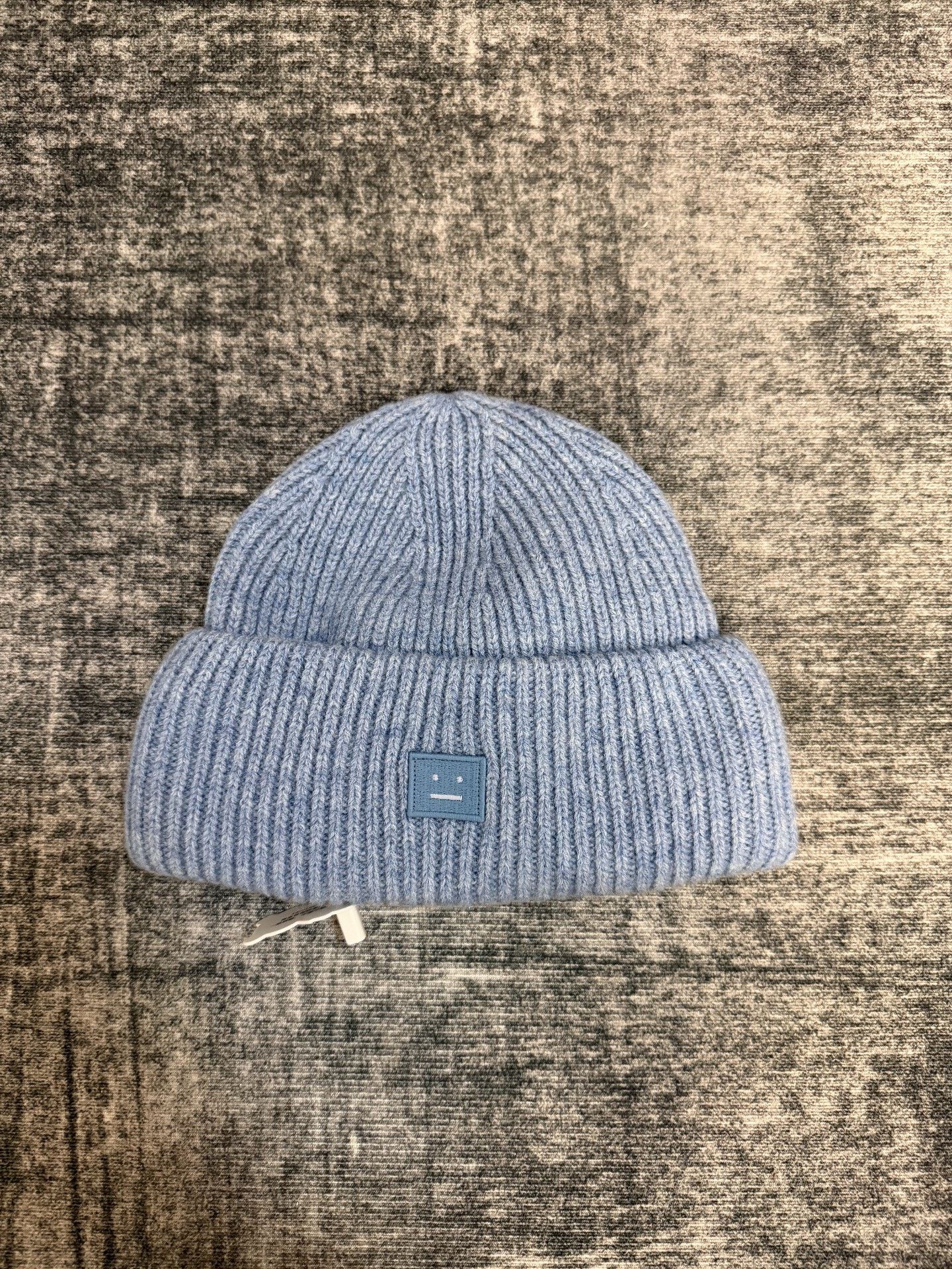 Acne Studios Acne Studios Wool Embroidered Blue Hat 56 Men Size ONE SIZE - 1 Thumbnail