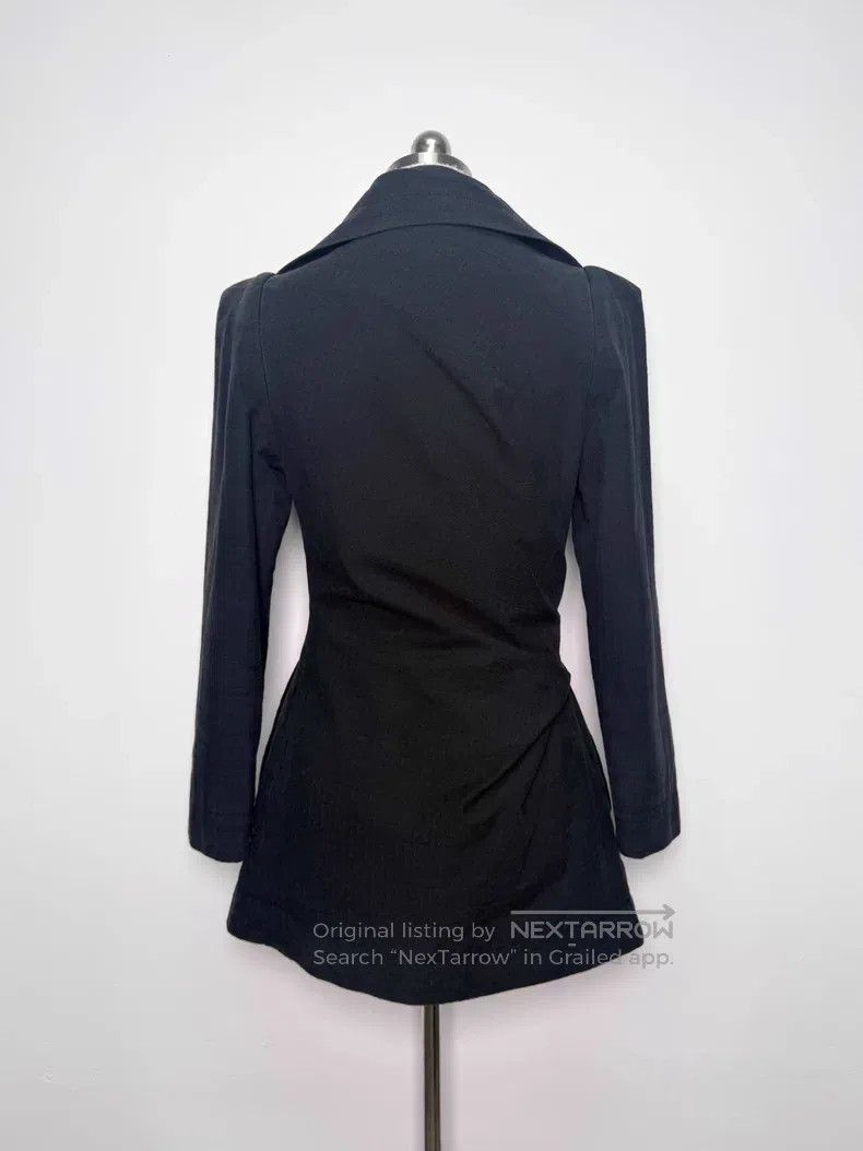 Vivienne Westwood Vivienne Westwood Black Big Saturn Deformation Windbreaker Size M / US 6-8 / IT 42-44 - 4 Thumbnail