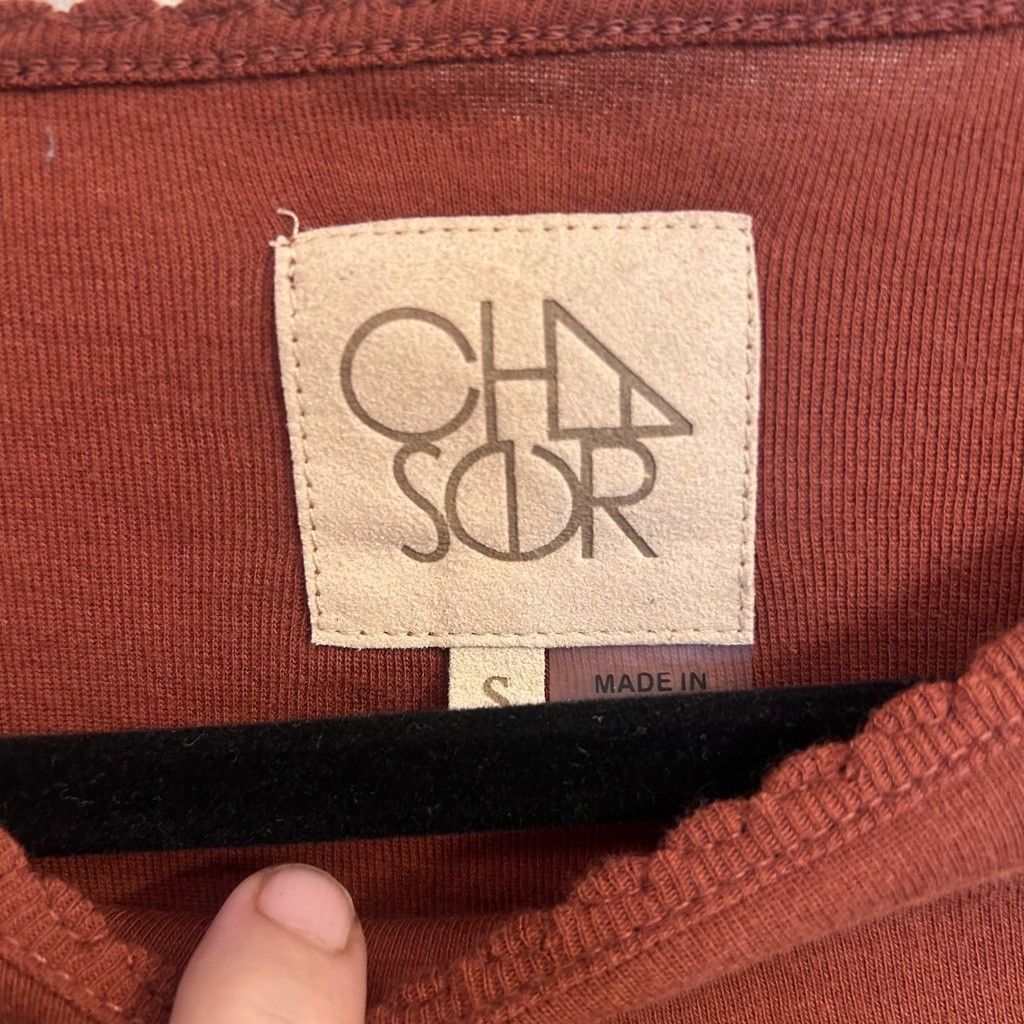 Chaser Brand Women's Chaser t-shirt Top, S, Rust Size S / US 4 / IT 40 - 5 Thumbnail