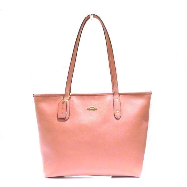 Coach Coach F58846 Tote Bag Leather Tote Bag F58846 in Black, Women's