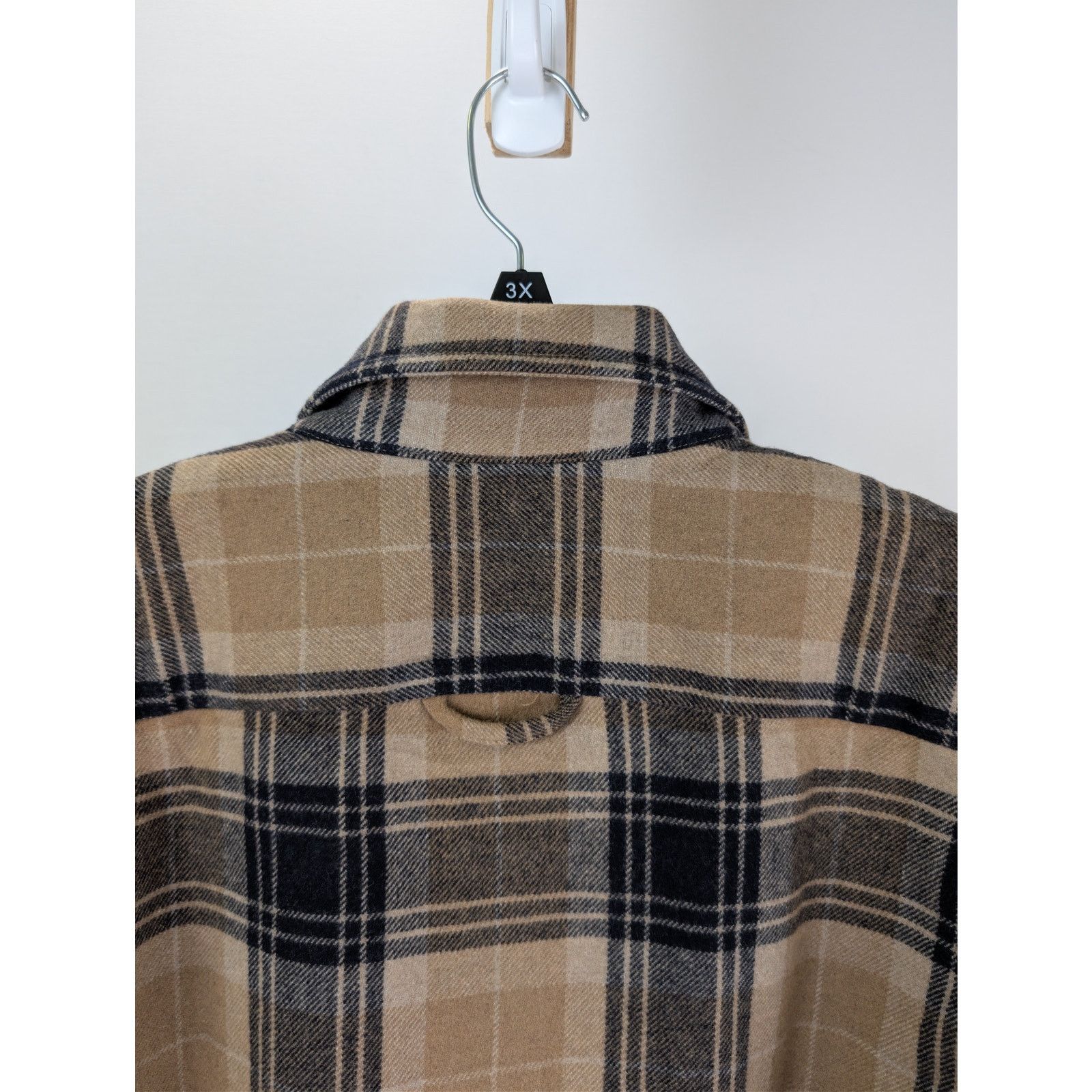 A.P.C. o1rshd1 Surchemise Bobby Button up Shirt in Dark Navy/Beige Size US M / EU 48-50 / 2 - 15 Thumbnail