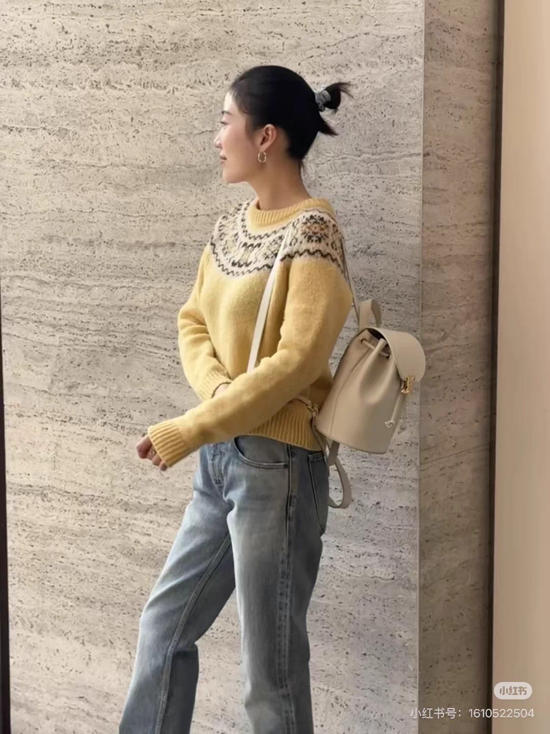 Celine Celine Fair Isle Yellow Snowflake Wool Sweater M Size M / US 6-8 / IT 42-44 - 7 Thumbnail