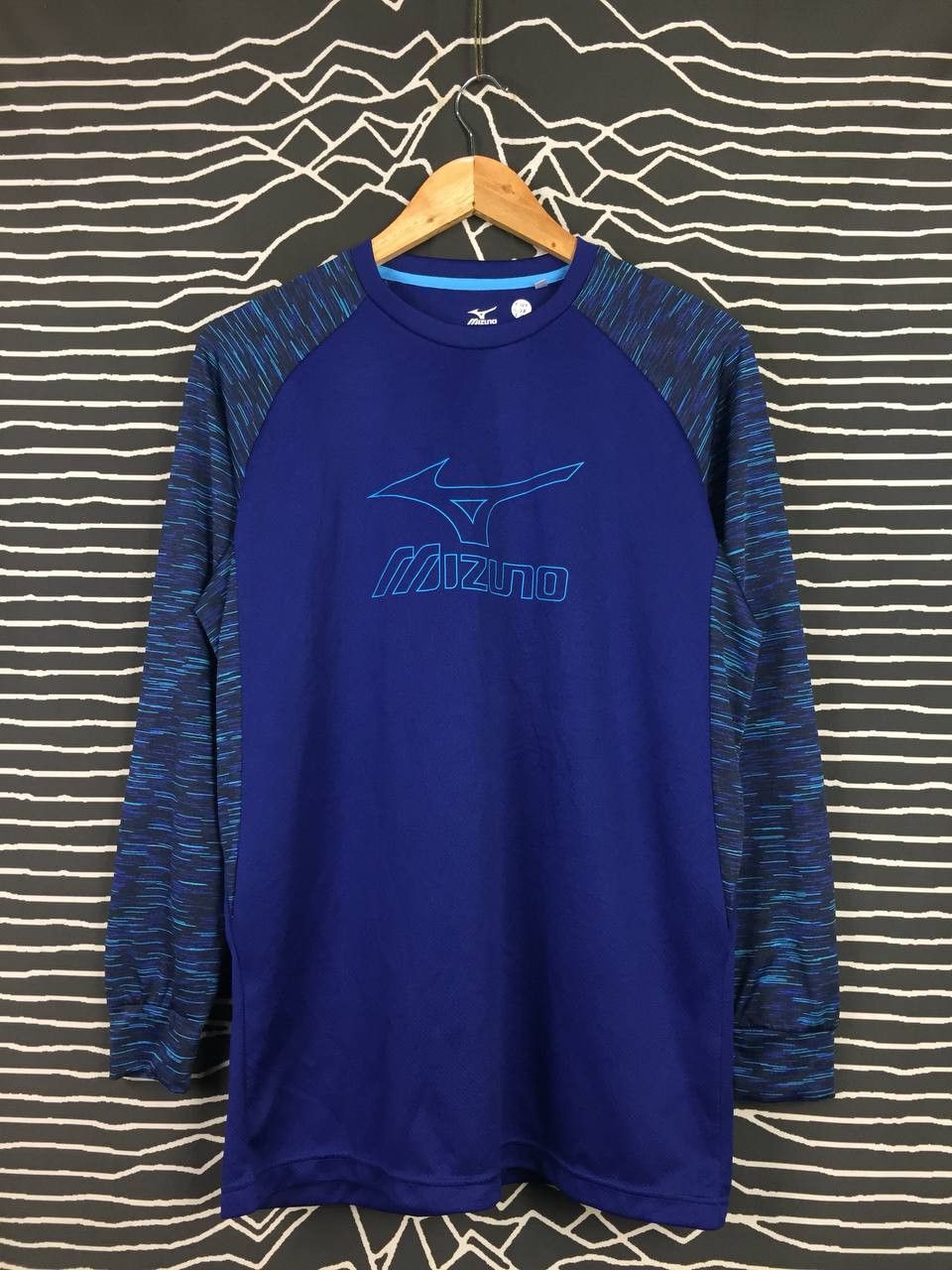 Japanese Brand × Mizuno × Vintage Mizuno Big Logo Quickdry Plus Sportswear Jersey Size US L / EU 52-54 / 3 - 2 Thumbnail