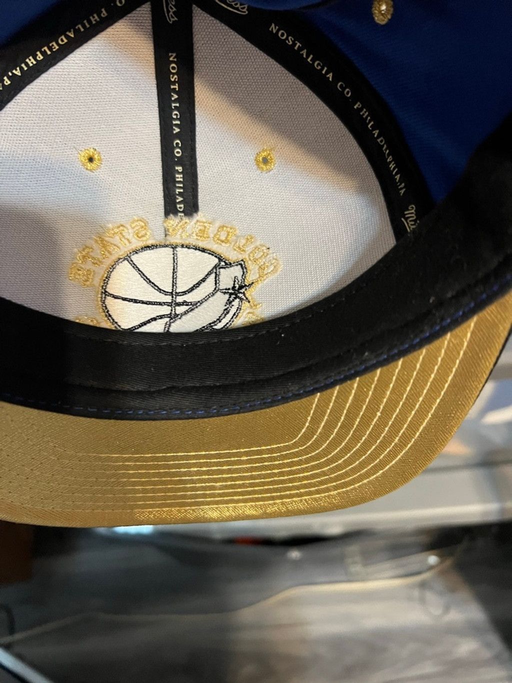 Mitchell & Ness Men's Mitchell & Ness Golden State Warriors Snapback Size ONE SIZE - 7 Thumbnail