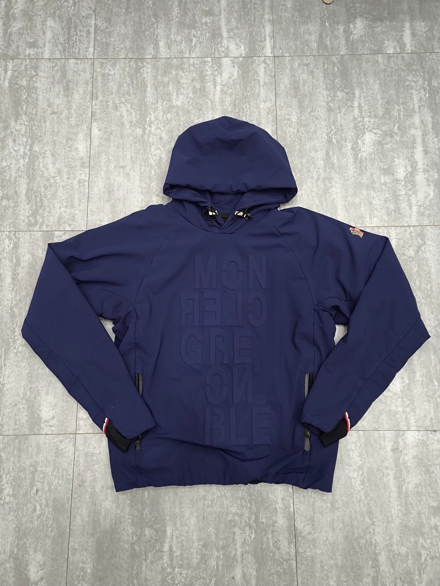 Moncler Moncler Blue Hoodie XS Women Size XS / US 0-2 / IT 36-38 - 1 Thumbnail