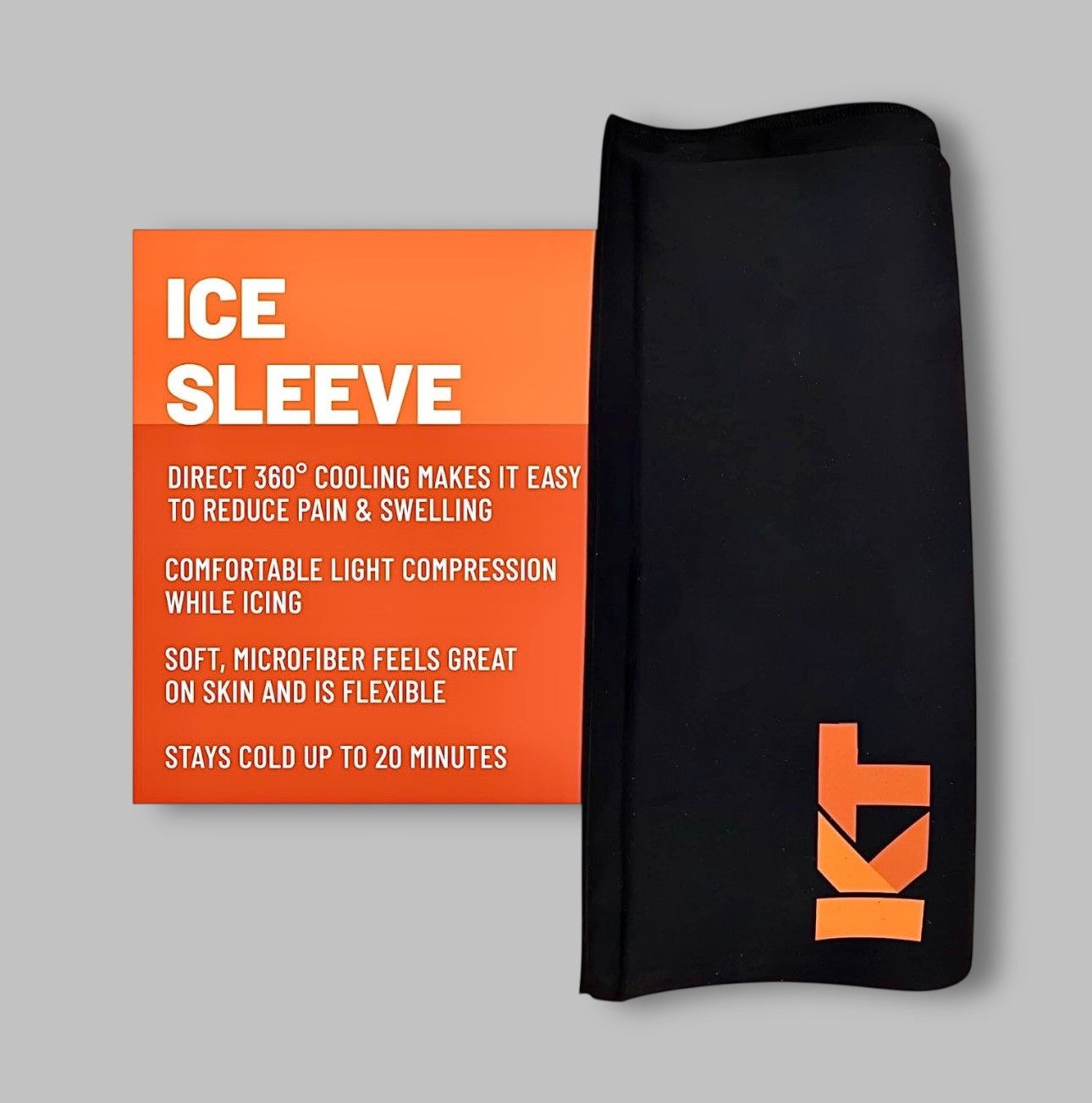 Other KT Health Elbow or Small Joint Flexible Ice Sleeve Sz S/M Size ONE SIZE - 11 Thumbnail