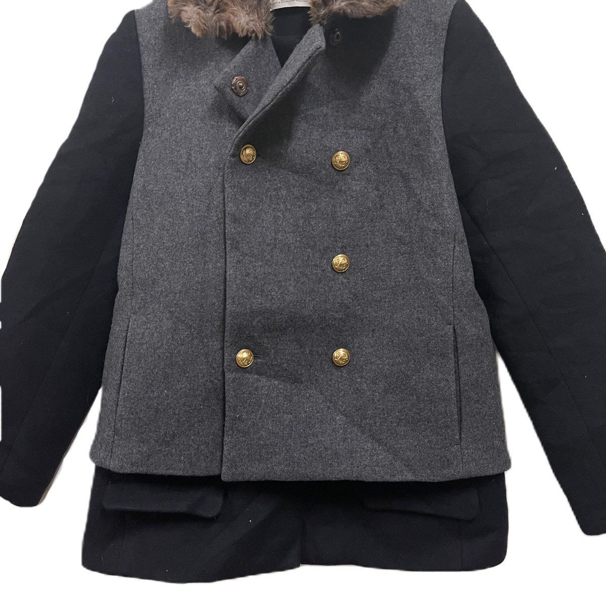 14th Addiction GREED International Japan jacket coat faux fur Size US S / EU 44-46 / 1 - 4 Thumbnail