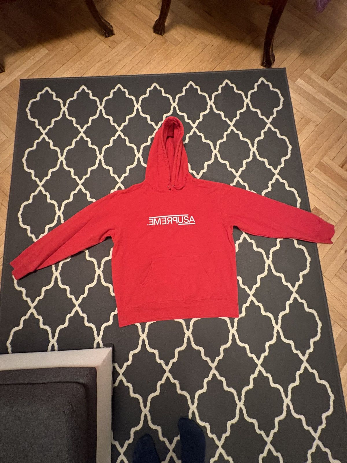 Supreme Supreme USA Hooded sweatshirt Size US L / EU 52-54 / 3 - 1 Thumbnail