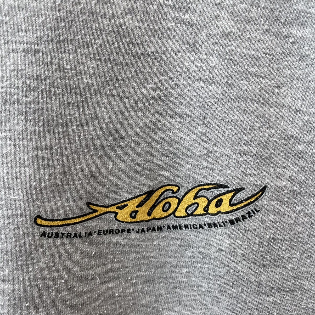 Vintage 🔥Vintage 90s Aloha Big Logo Surf Skate Sweatshirts Size US S / EU 44-46 / 1 - 7 Thumbnail