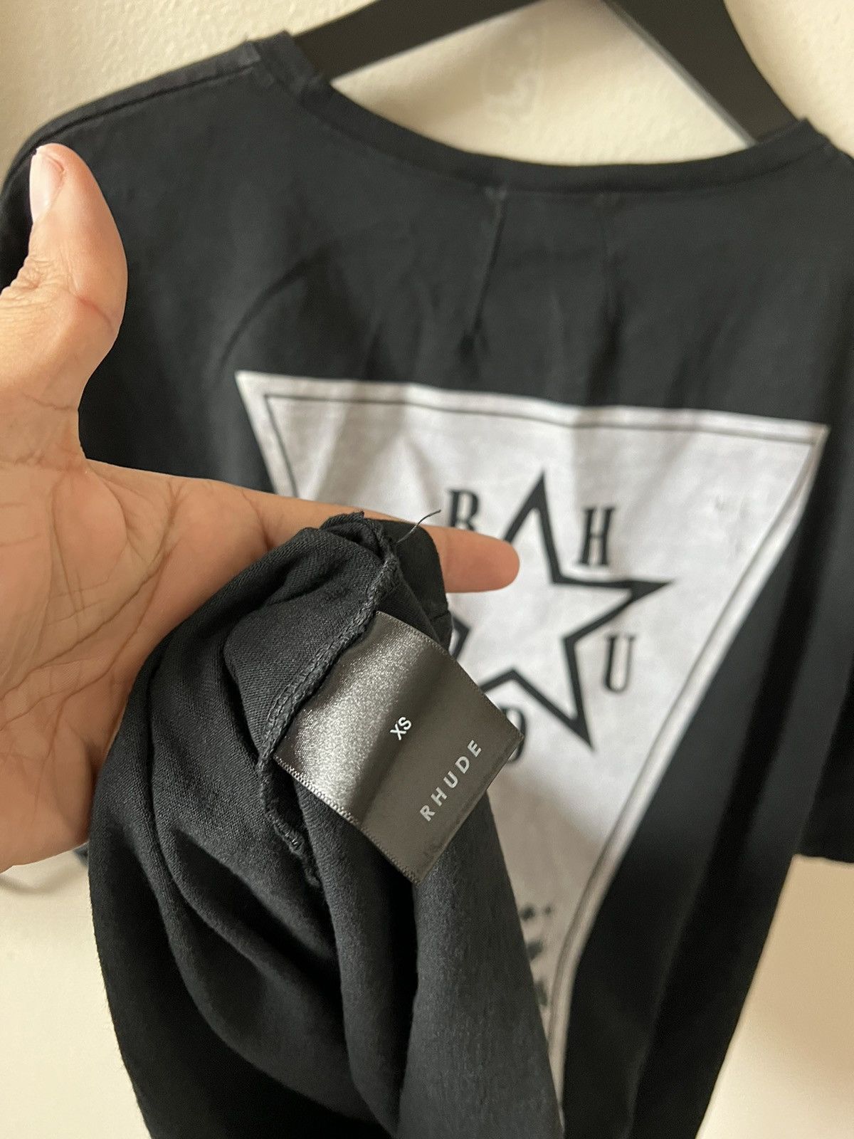 Rhude Rhude Cowboy Logo T-Shirt Size US XS / EU 42 / 0 - 6 Thumbnail