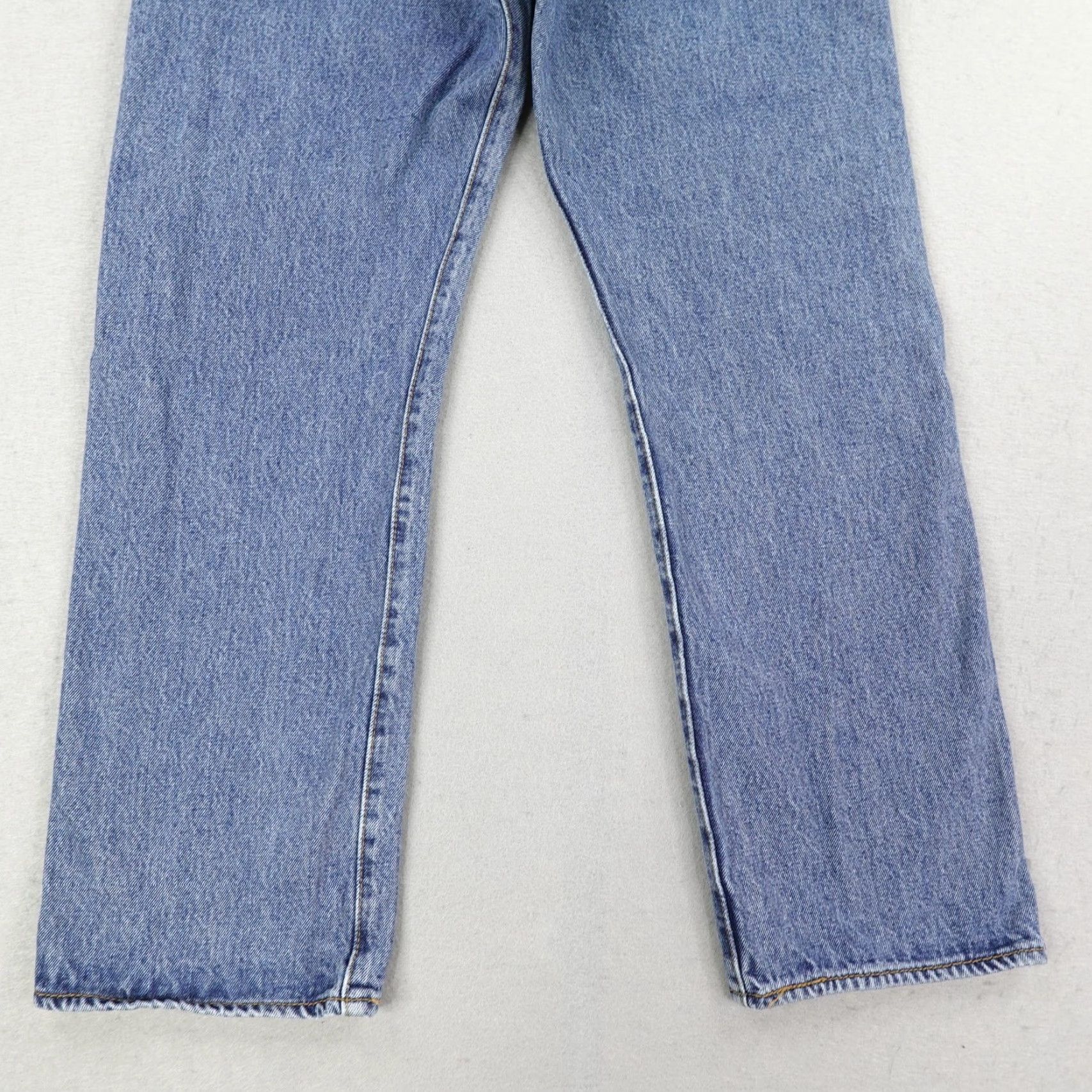 Levi's Levi's Men's Jeans 34x29 Blue Denim 501 Straight Leg Button Fly Red Tab Cotton Casual Size US 34 / EU 50 - 7 Thumbnail
