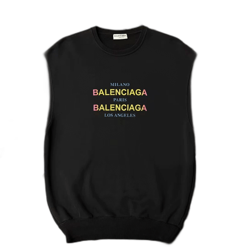 balenciaga black logo sweatshirt