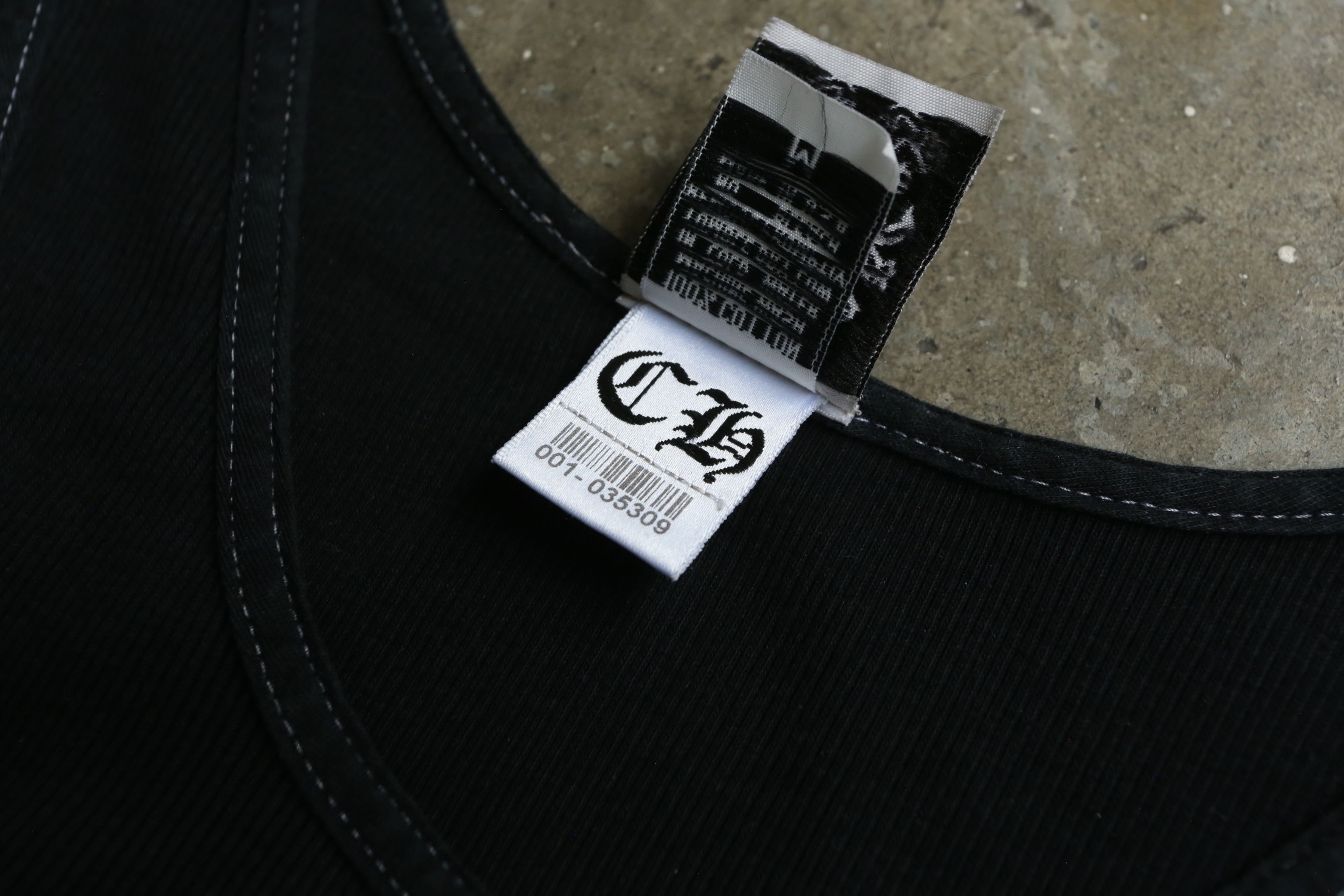 Chrome Hearts Chrome Hearts - RM - S/S 05 - Ribbed Tank Top Size US M / EU 48-50 / 2 - 7 Thumbnail