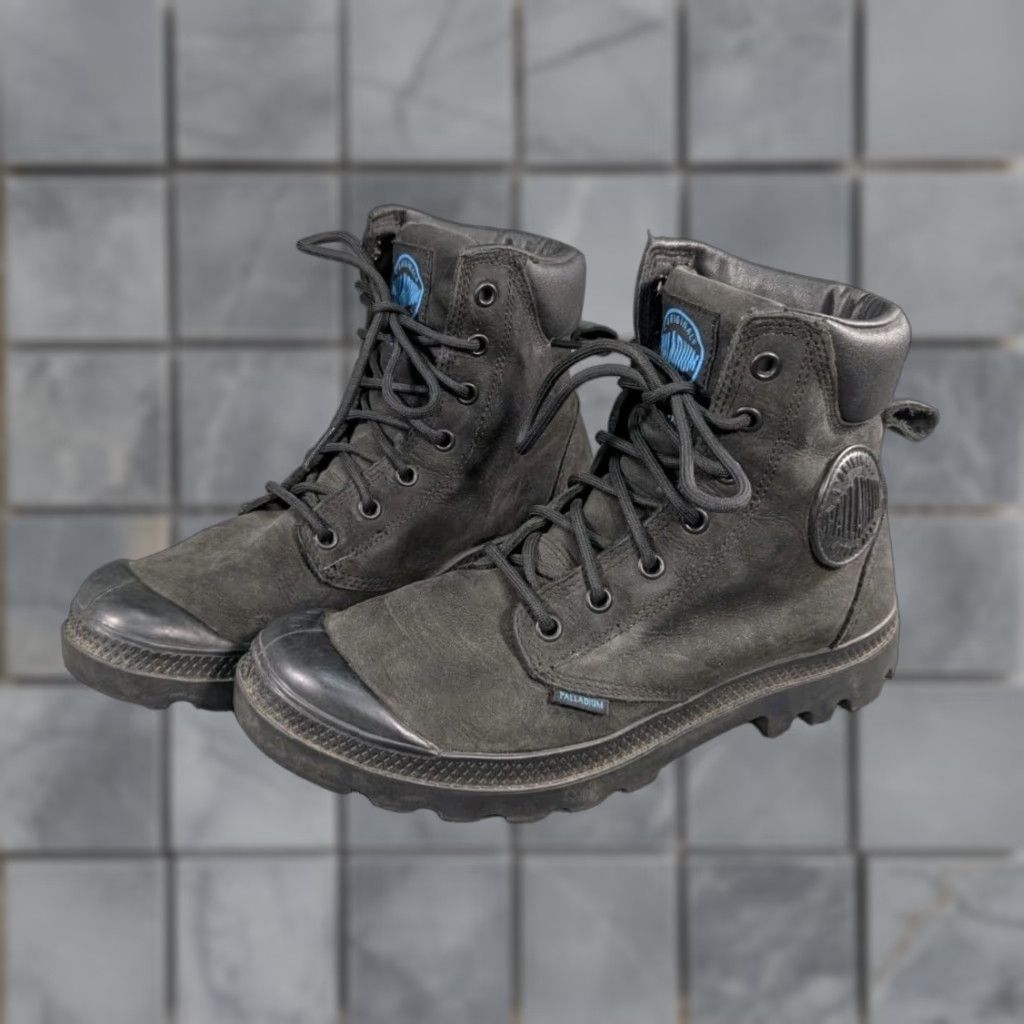 Palladium Palladium Pampa Sport Combat Waterproof Boot Black 6.5 Men's Leather 73231-001-M Size US 7 / EU 40 - 1 Thumbnail
