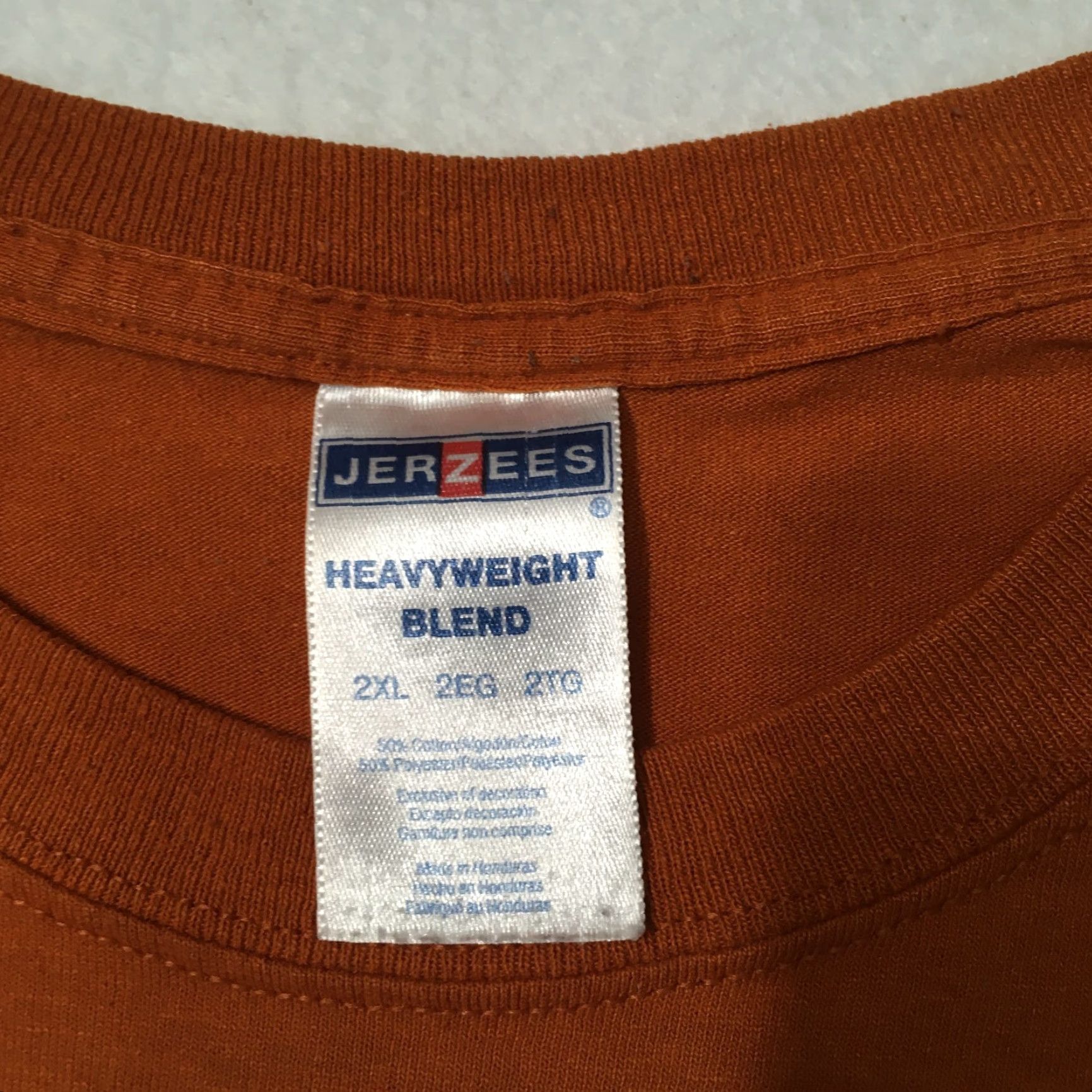 Jerzees VINTAGE Jerzees Reno Nevada 2XL T-shirt ORANGE GRAPHIC HORSE MOTORCYCLE Shirt Mens 2XL Orange Vintage Size US XXL / EU 58 / 5 - 3 Thumbnail