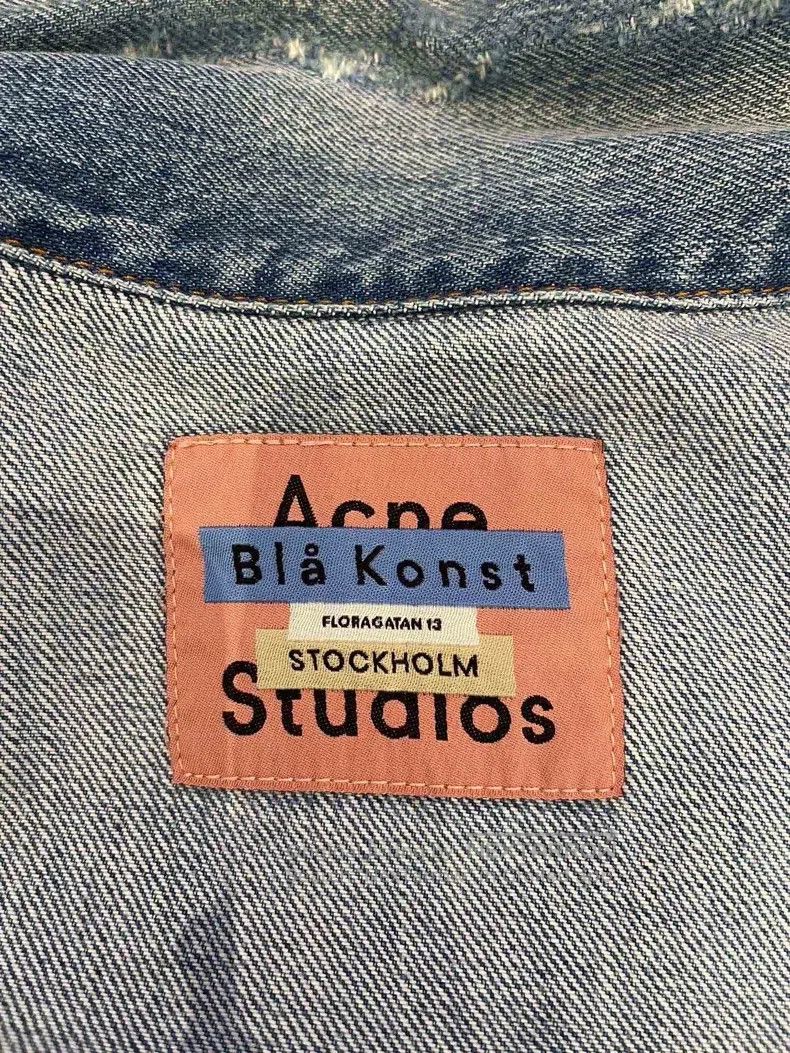 Acne Studios Acne Studios Washed Denim Oversized Denim Jacket Size US XXS / EU 40 - 6 Thumbnail