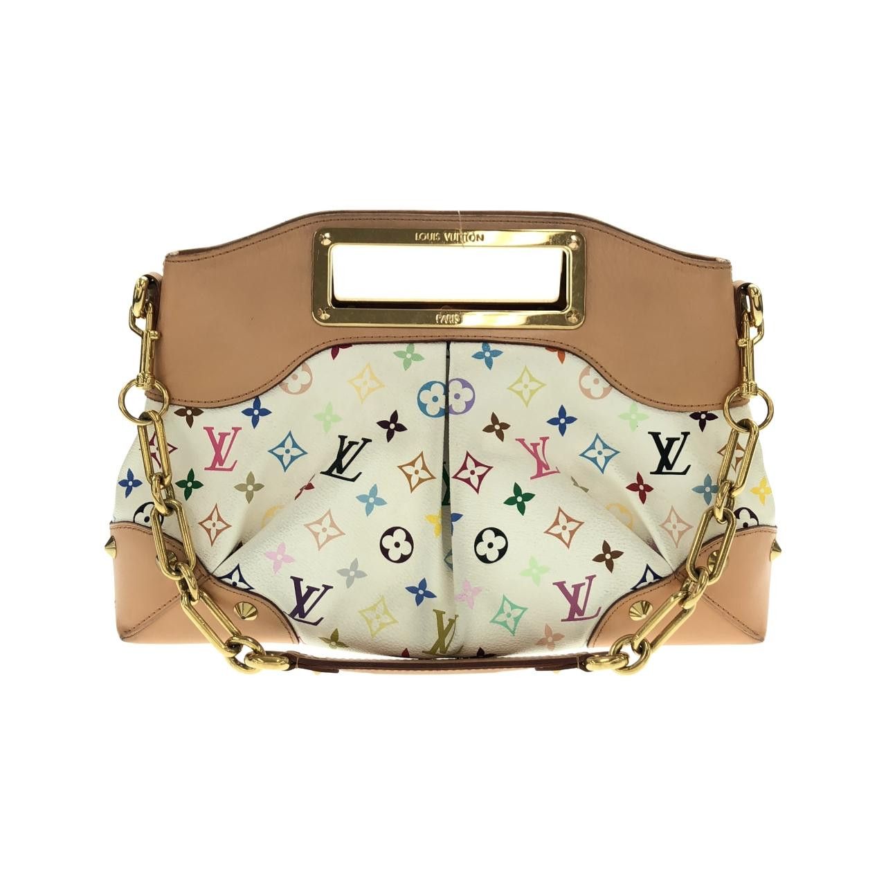 Louis Vuitton Louis Vuitton Louis Vuitton Multicolor Judy Coated Canvas Shoulder Bag Textile Shoulder Bag M40255 DUTY FREE for USA Size ONE SIZE - 1 Thumbnail