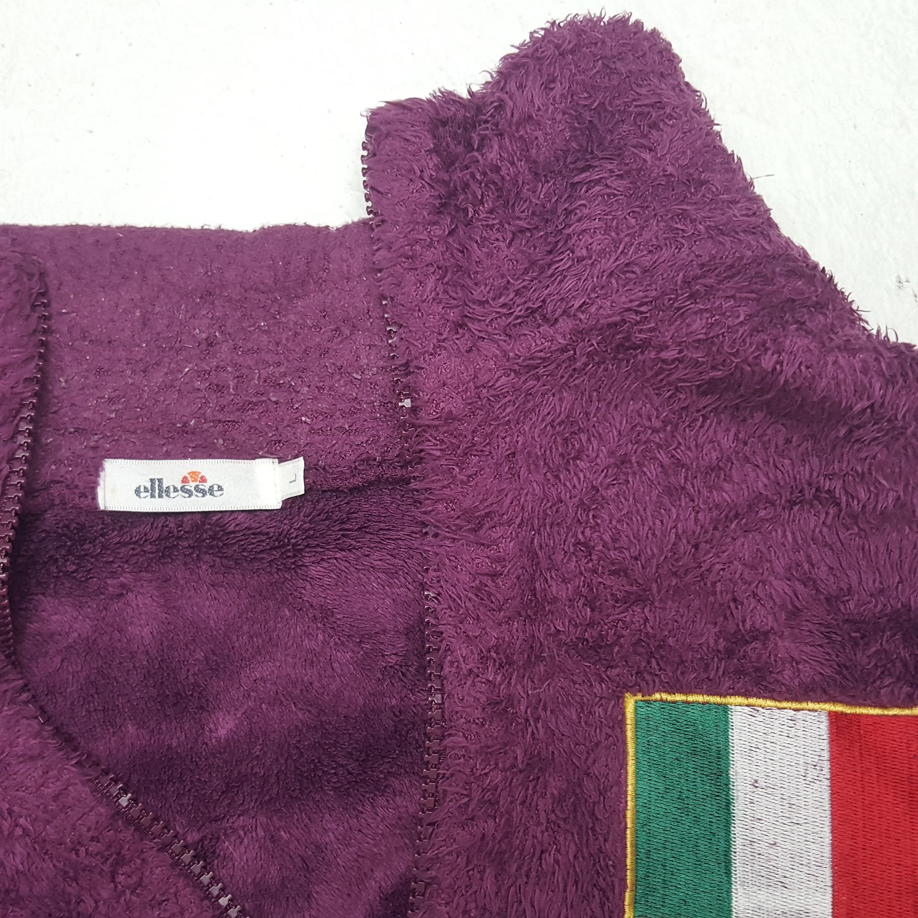 Ellesse × Vintage Vintage Ellesse Perugia Italia 1959 Fleece Jacket Size US L / EU 52-54 / 3 - 4 Thumbnail