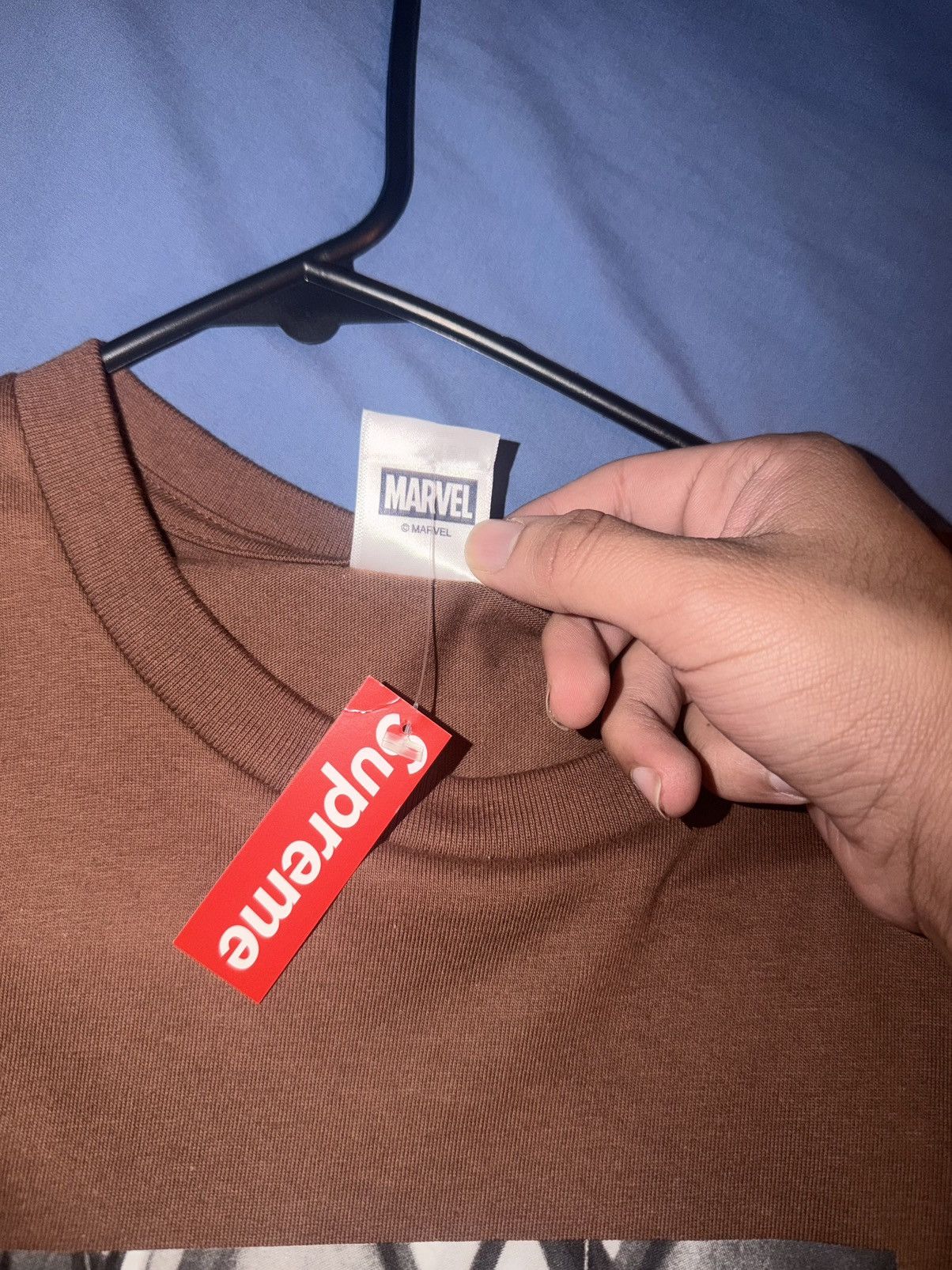 Supreme Supreme Spider man 2026 collab tee Size US L / EU 52-54 / 3 - 4 Thumbnail